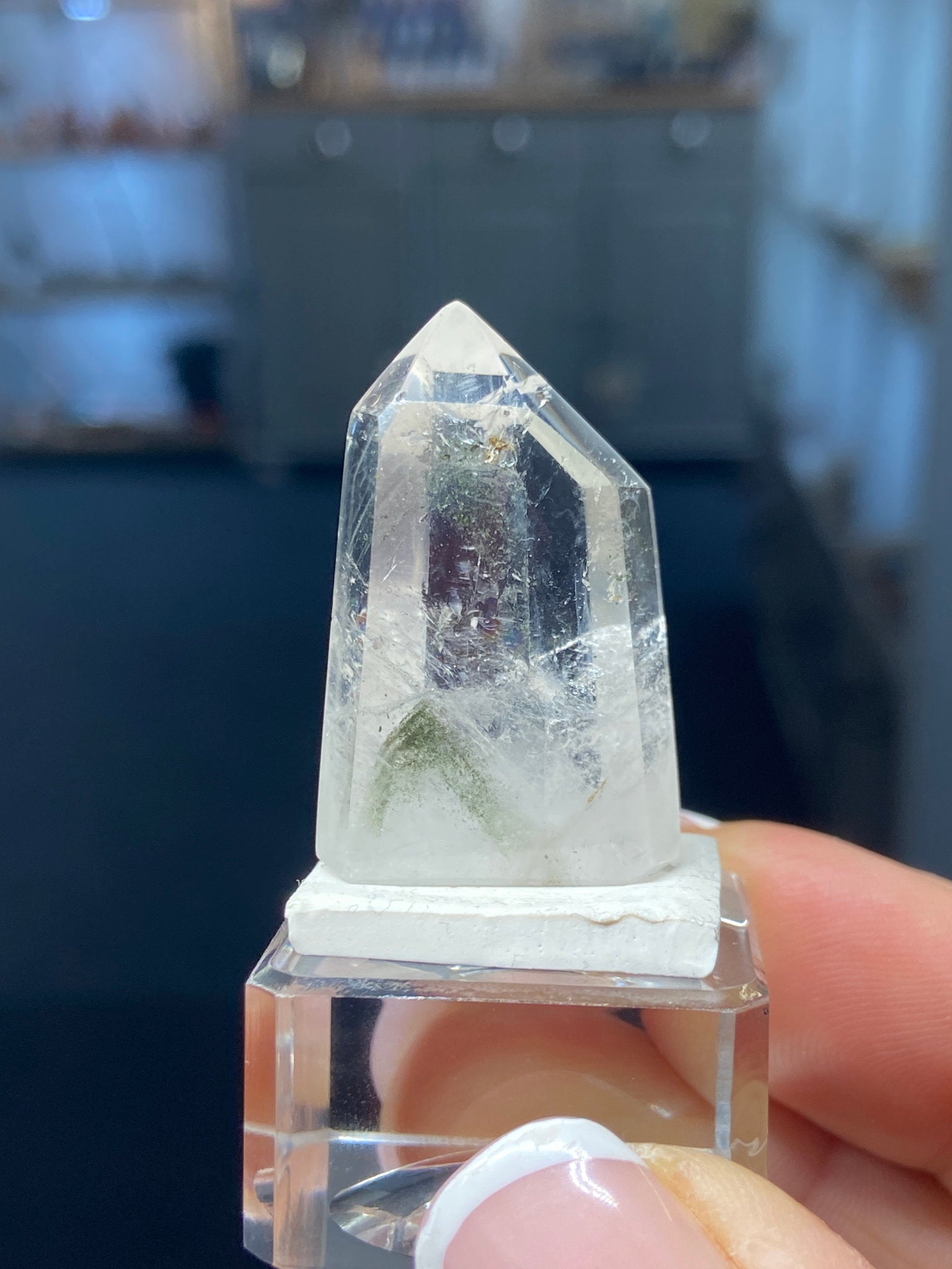 Madagascan Quartz Tower – Chlorite Phantom