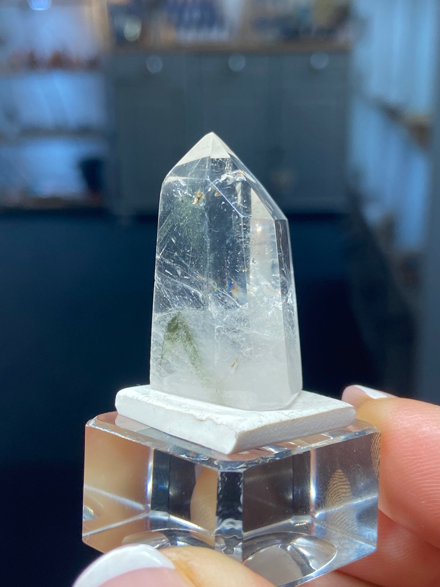 Madagascan Quartz Tower – Chlorite Phantom