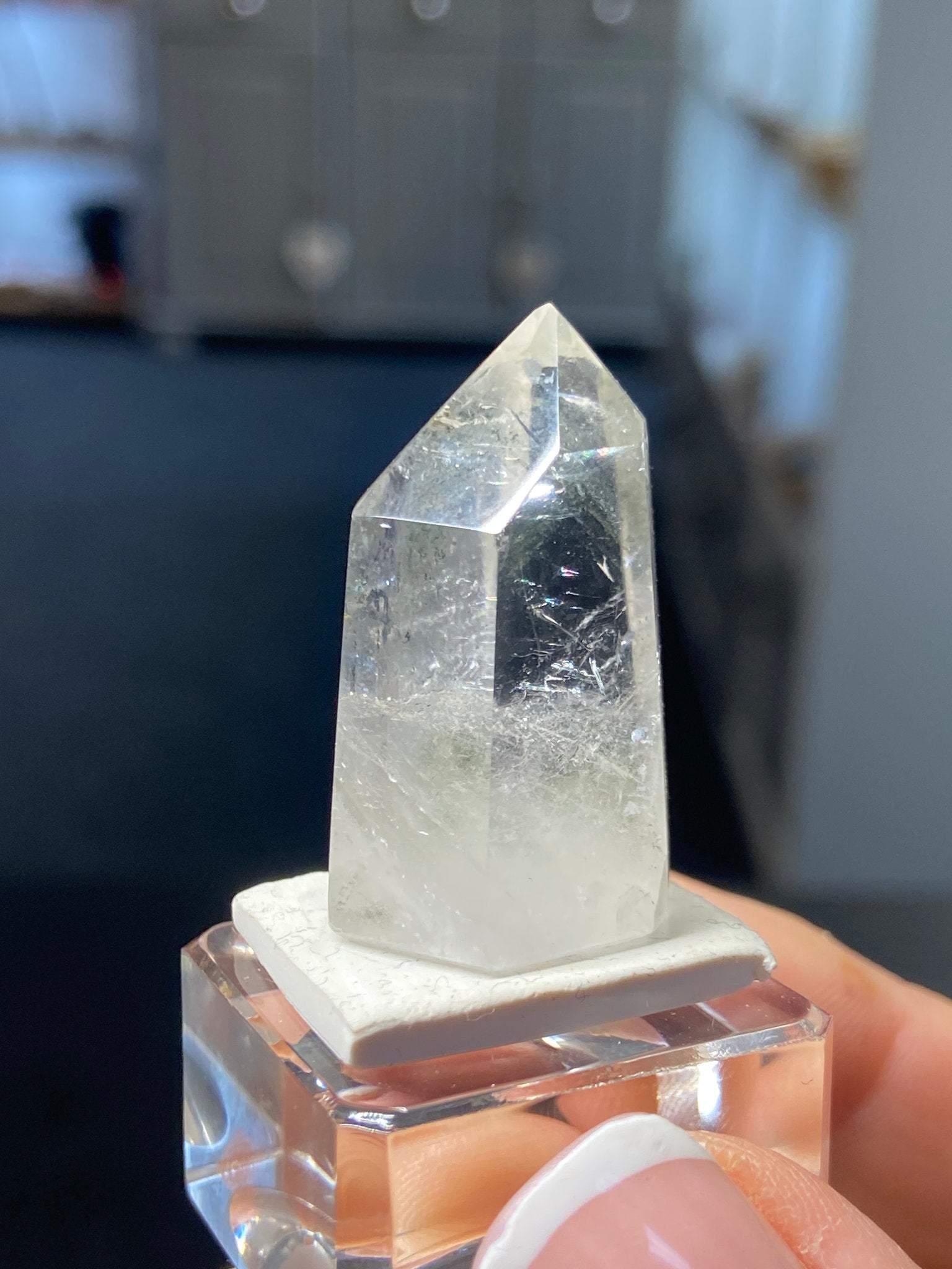 Madagascan Quartz Tower – Chlorite Phantom