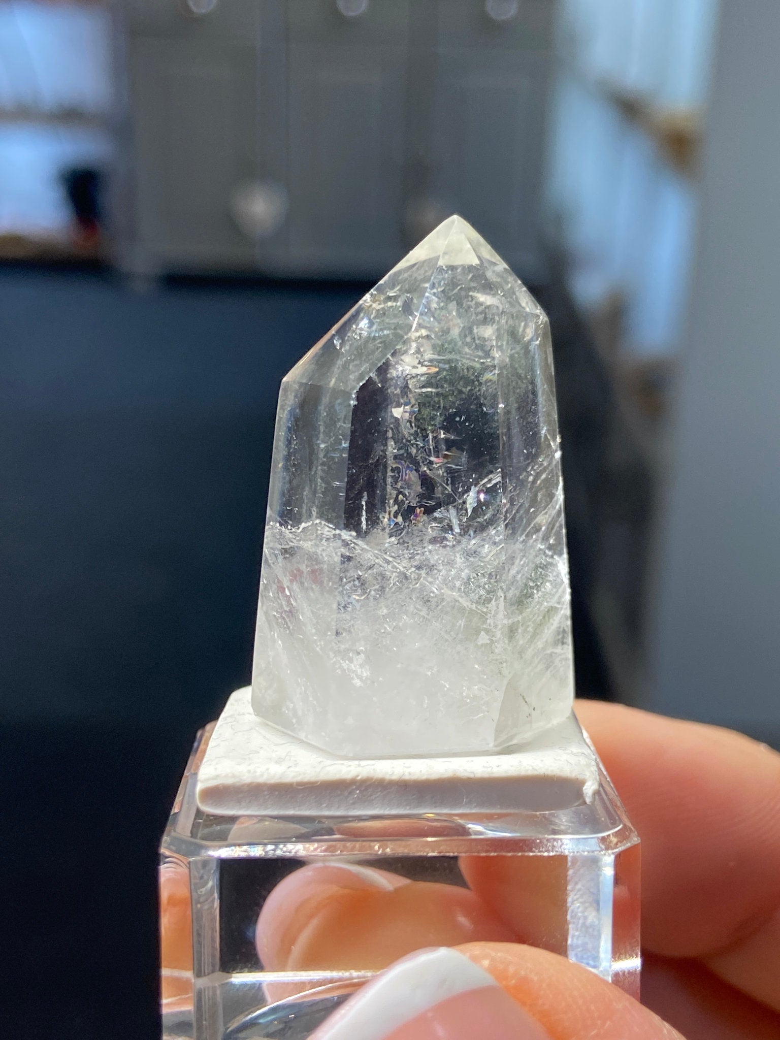 Madagascan Quartz Tower – Chlorite Phantom