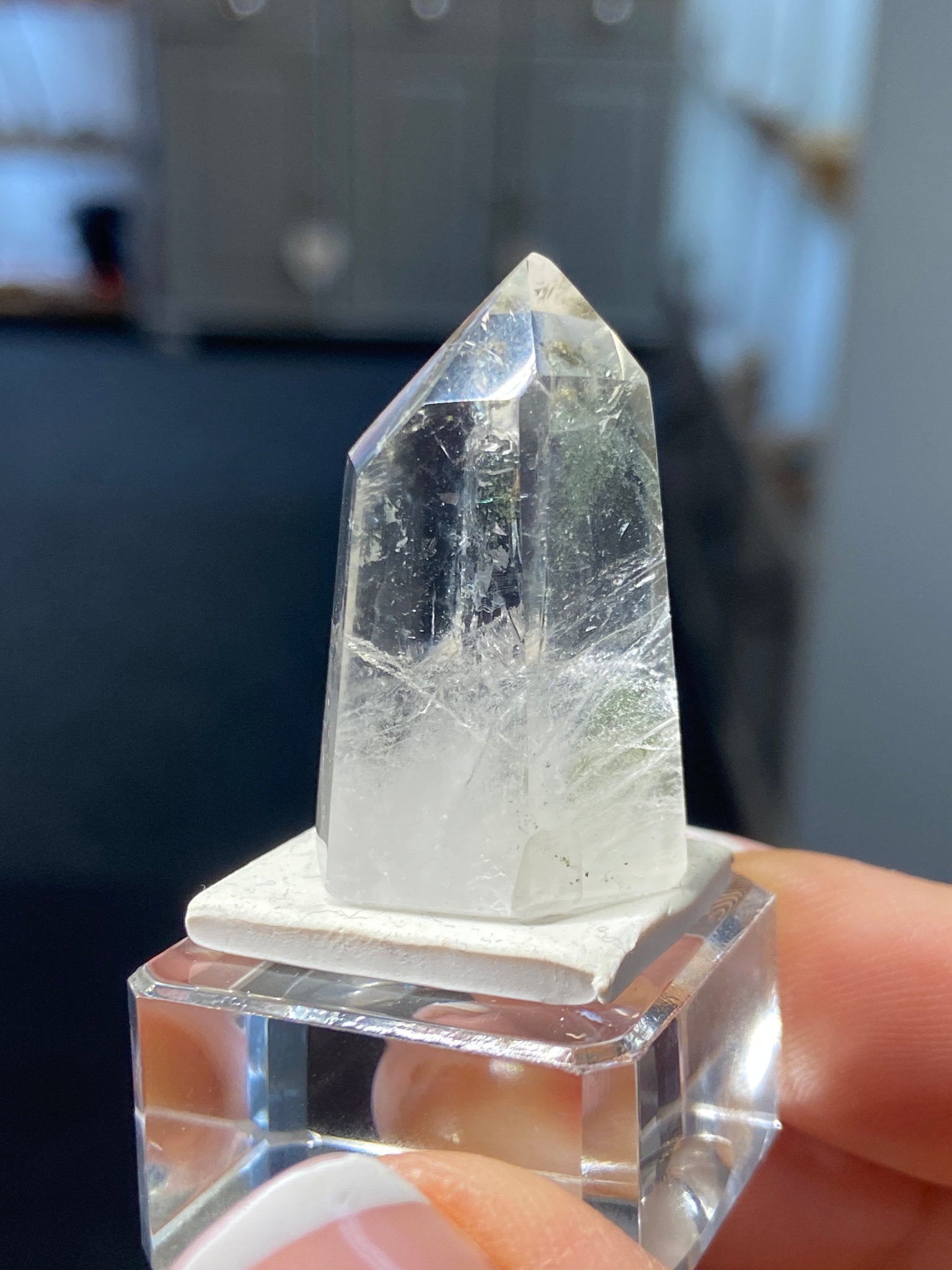 Madagascan Quartz Tower – Chlorite Phantom