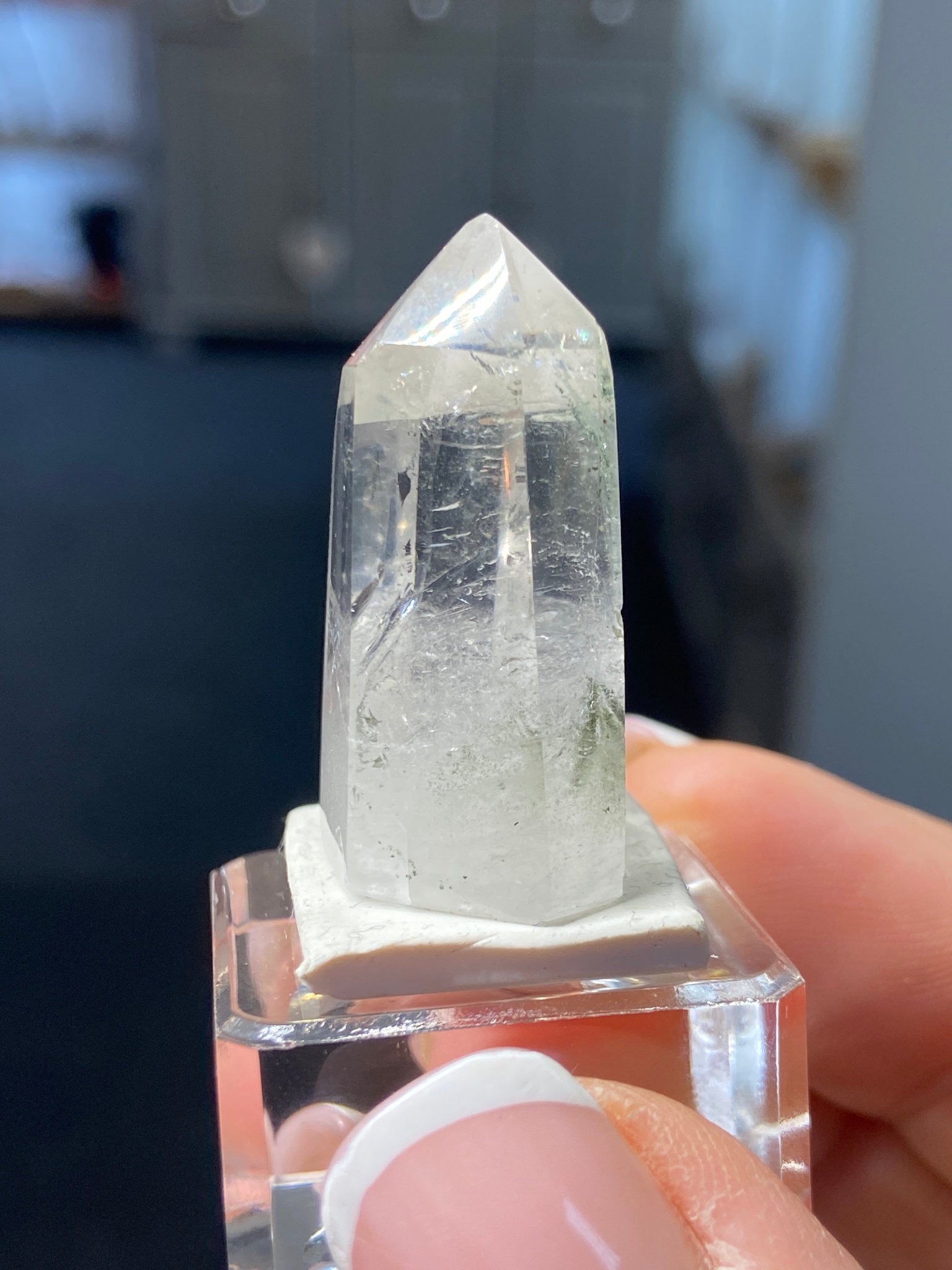 Madagascan Quartz Tower – Chlorite Phantom