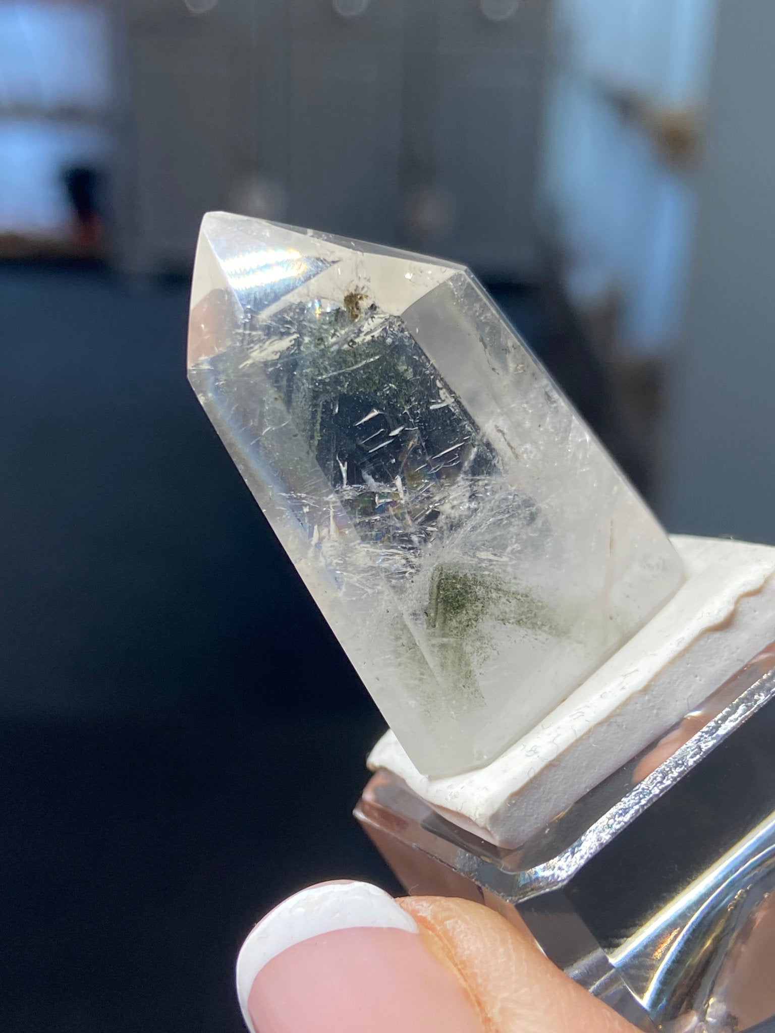 Madagascan Quartz Tower – Chlorite Phantom