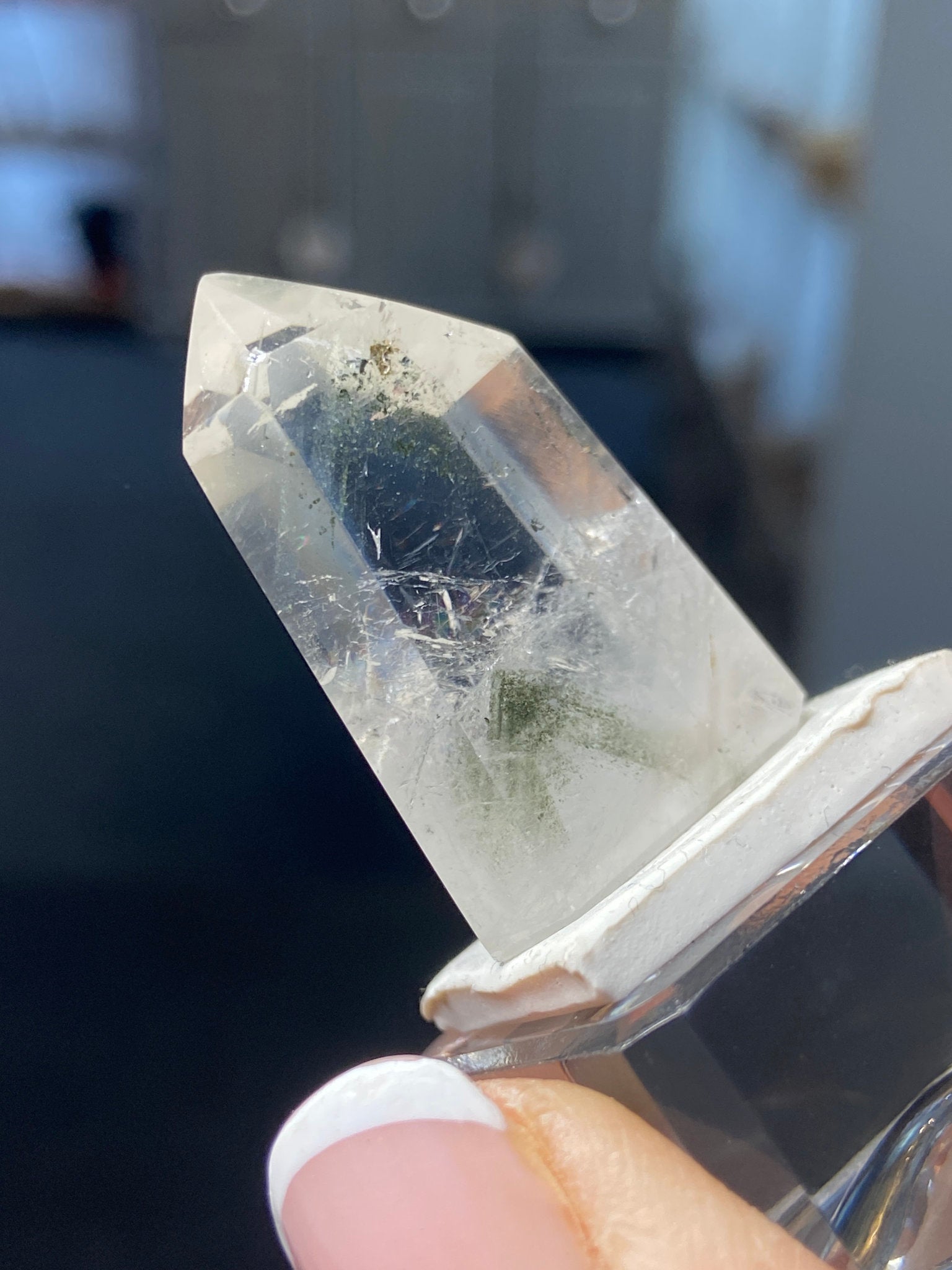Madagascan Quartz Tower – Chlorite Phantom