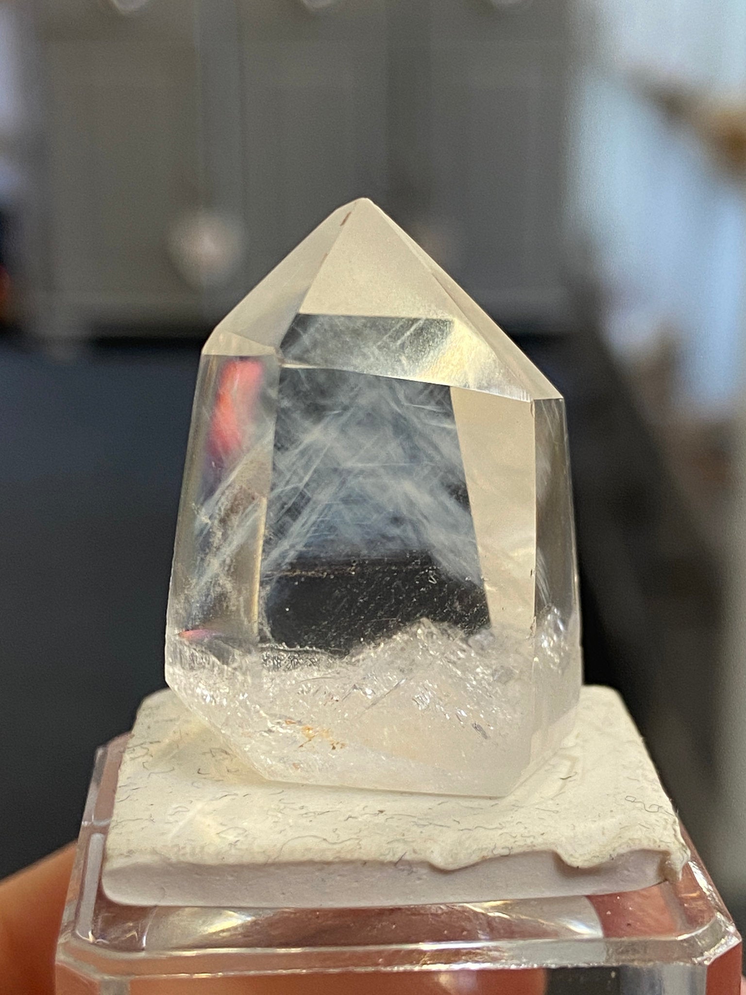 Madagascan Quartz Tower – Blue Needle Included