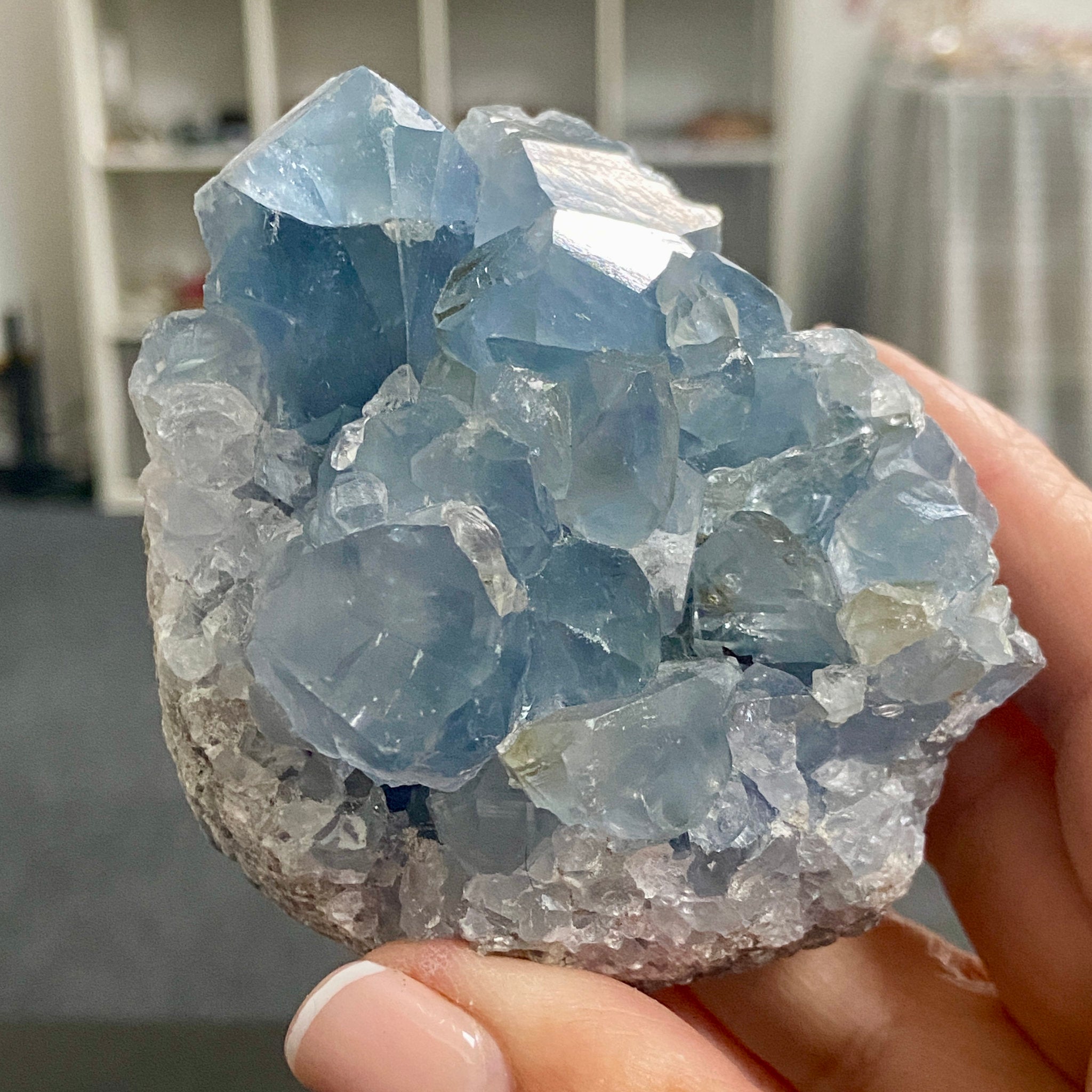 Celestite Cluster - Madagascar