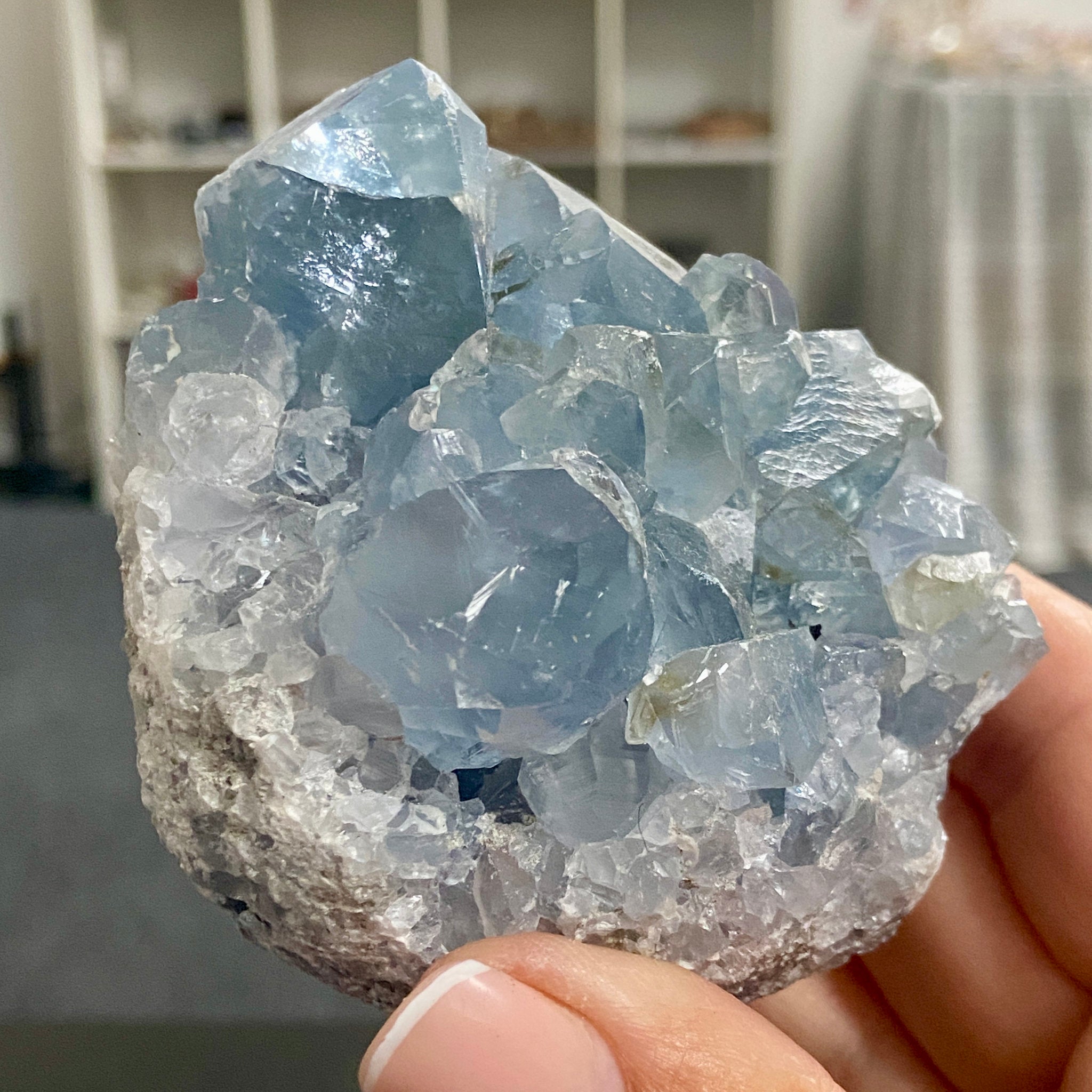 Celestite Cluster - Madagascar
