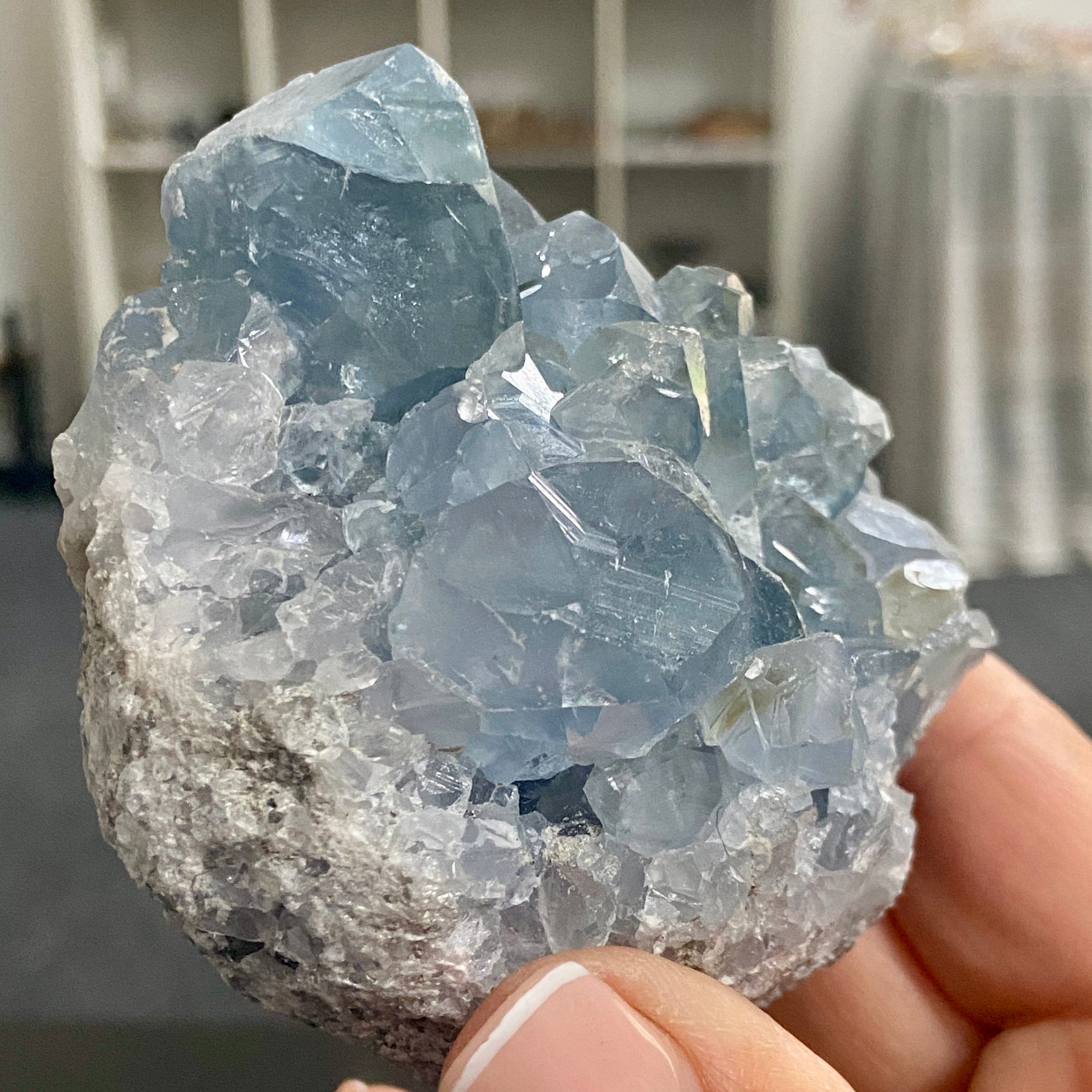 Celestite Cluster - Madagascar