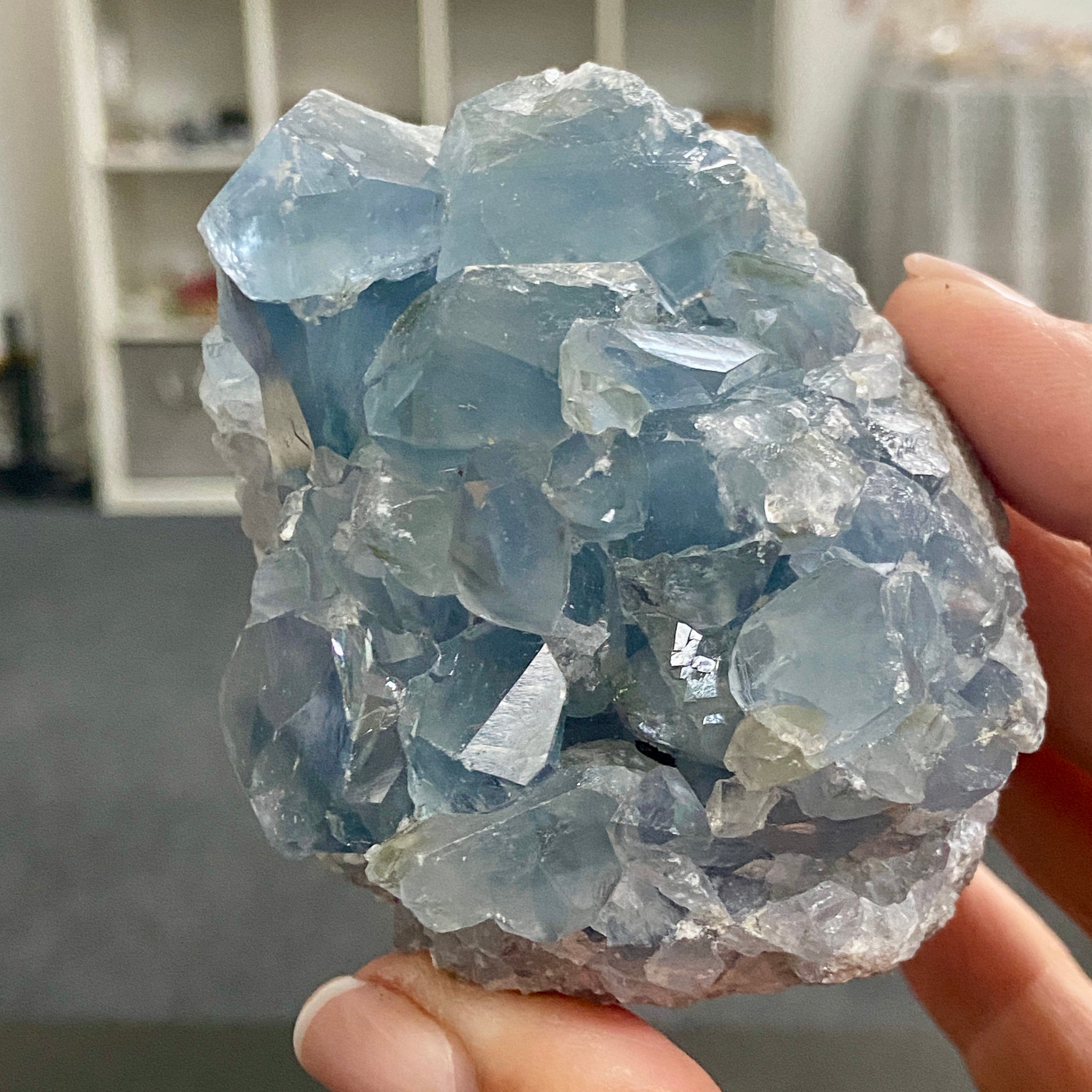 Celestite Cluster - Madagascar