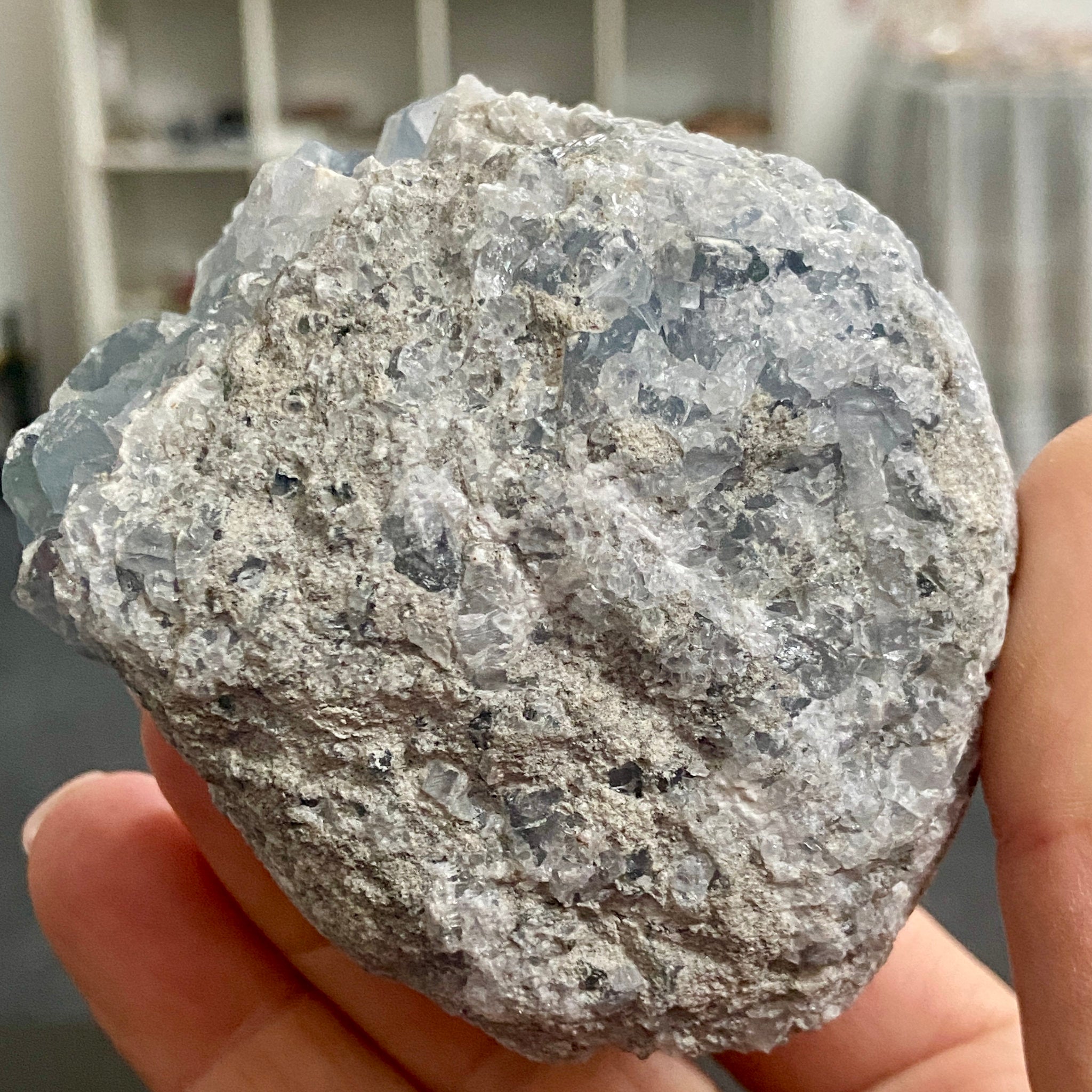 Celestite Cluster - Madagascar