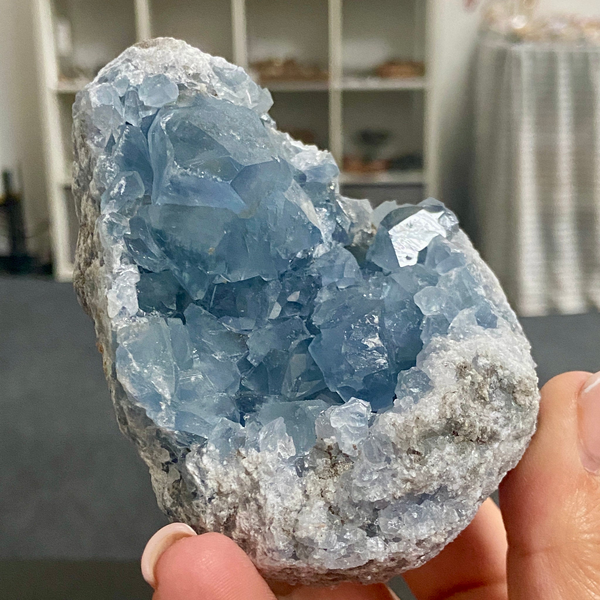 Celestite Cluster - Madagascar