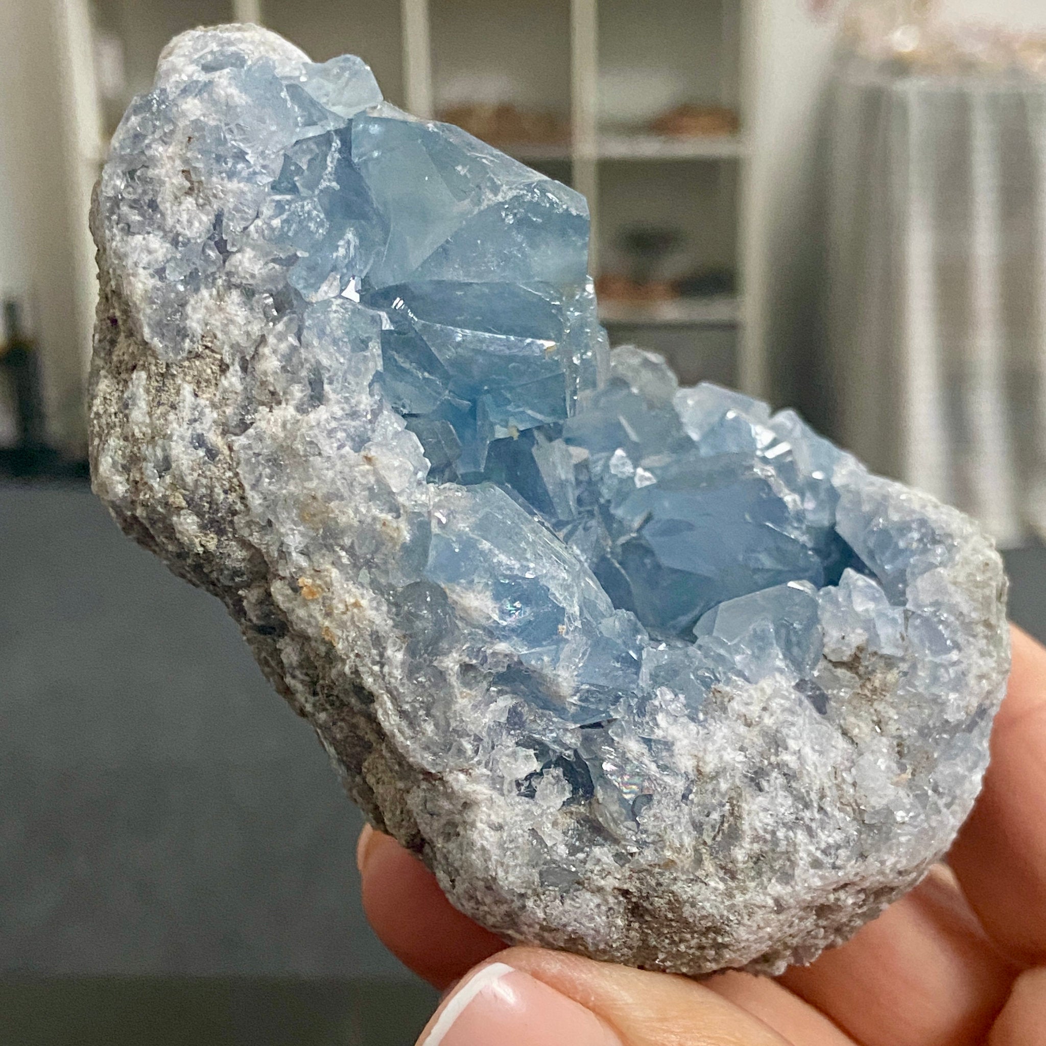 Celestite Cluster - Madagascar