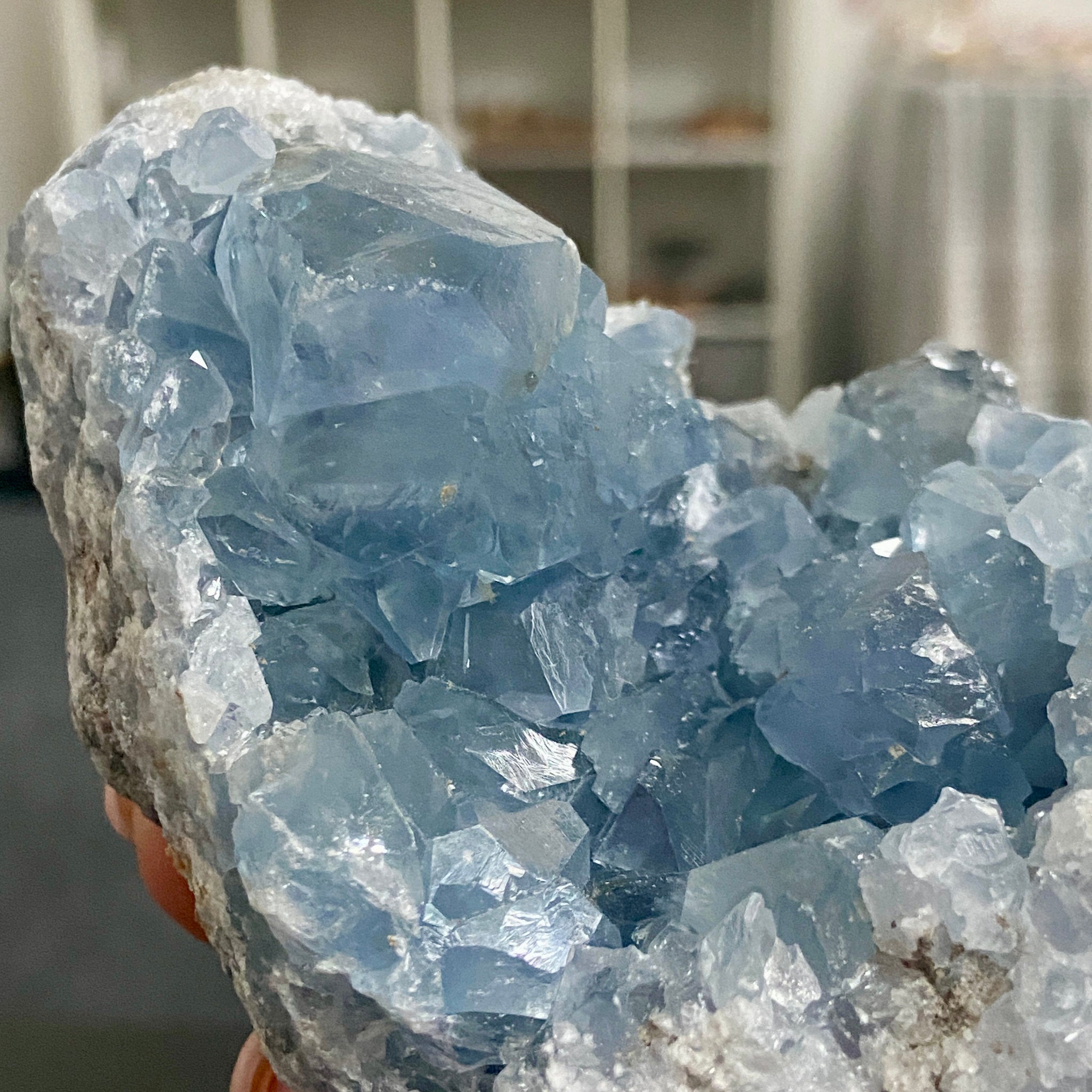 Celestite Cluster - Madagascar