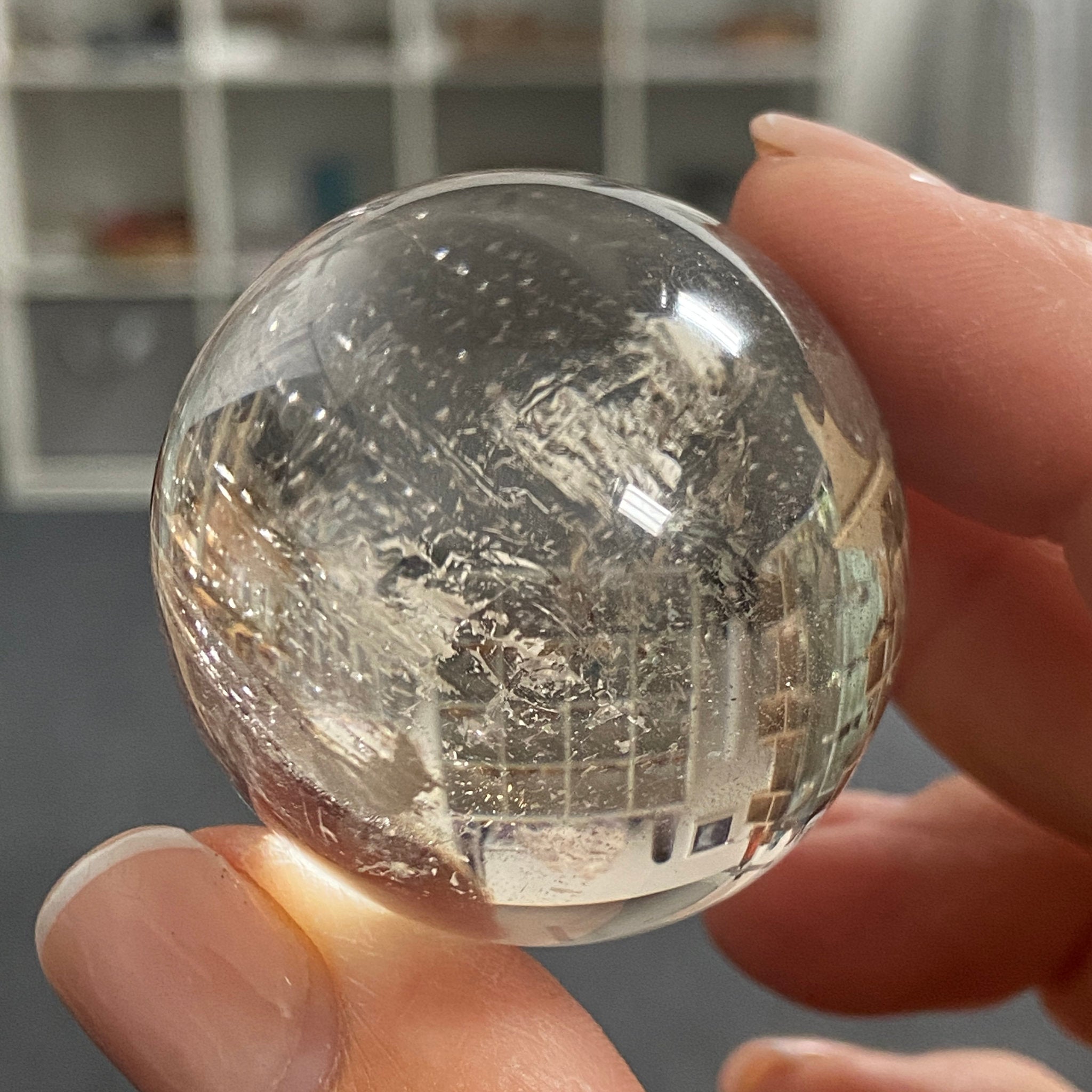 AA Clear Quartz Egg - Madagascar