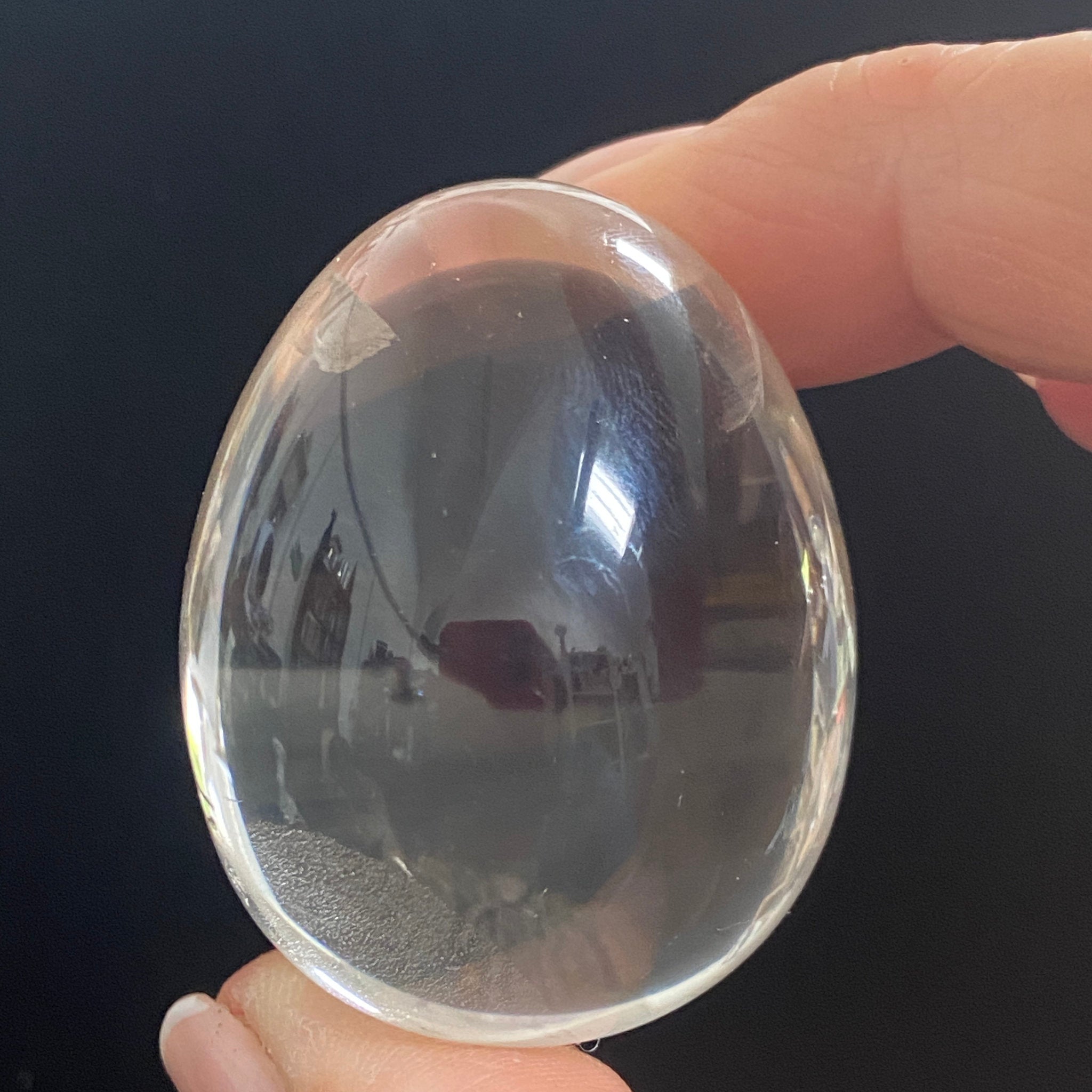 AA Clear Quartz Egg - Madagascar