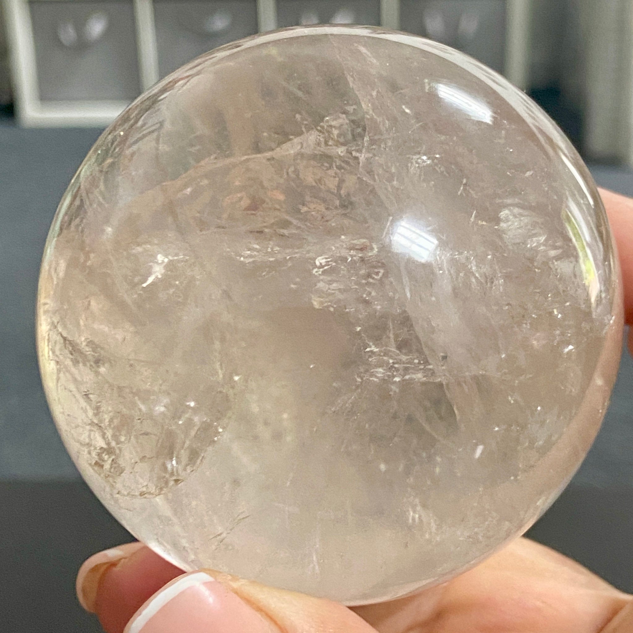 Madagascan Clear Quartz Sphere