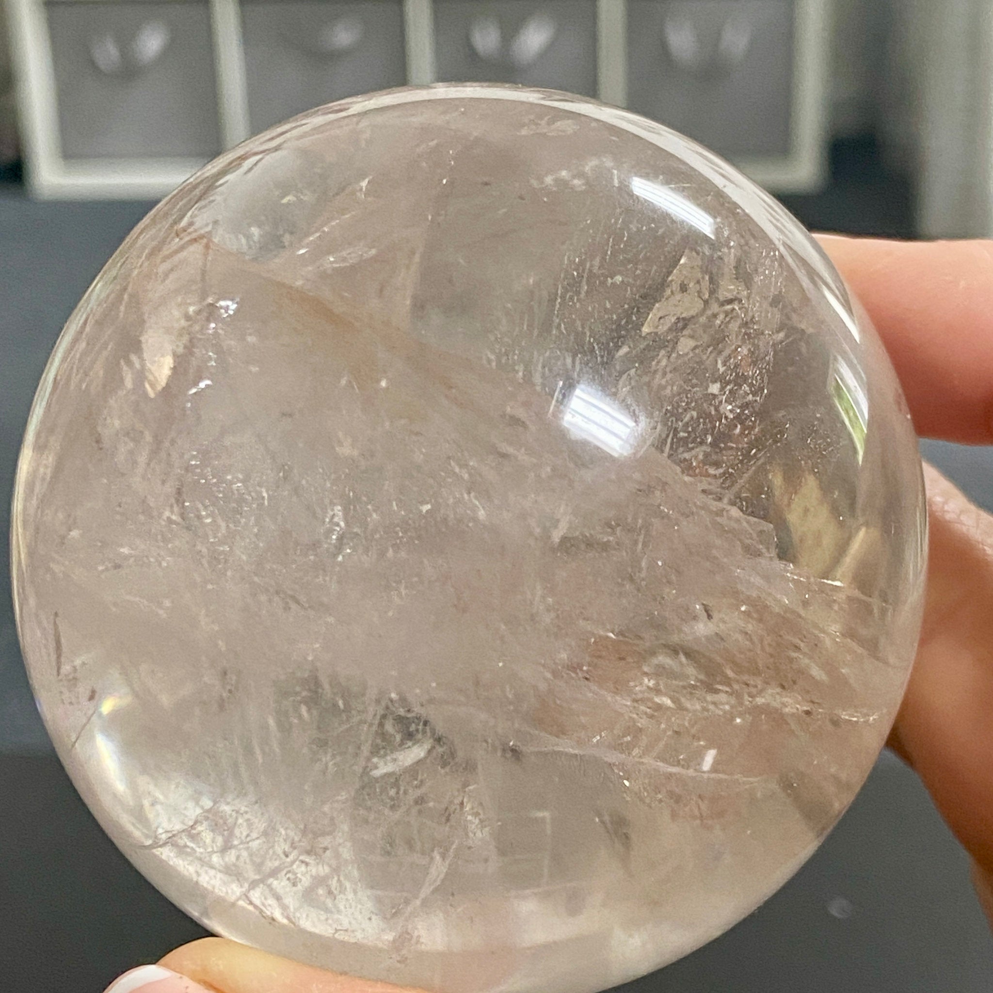 Madagascan Clear Quartz Sphere