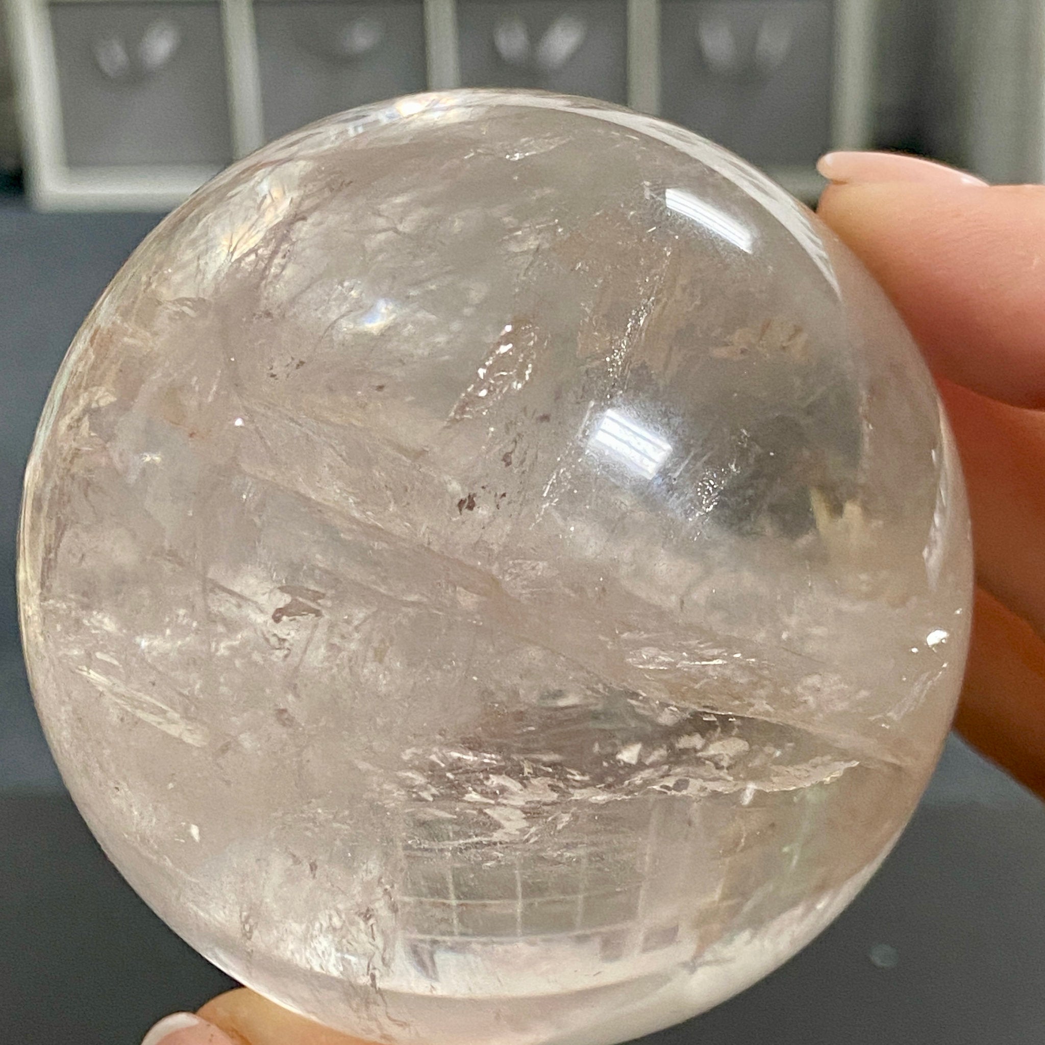 Madagascan Clear Quartz Sphere