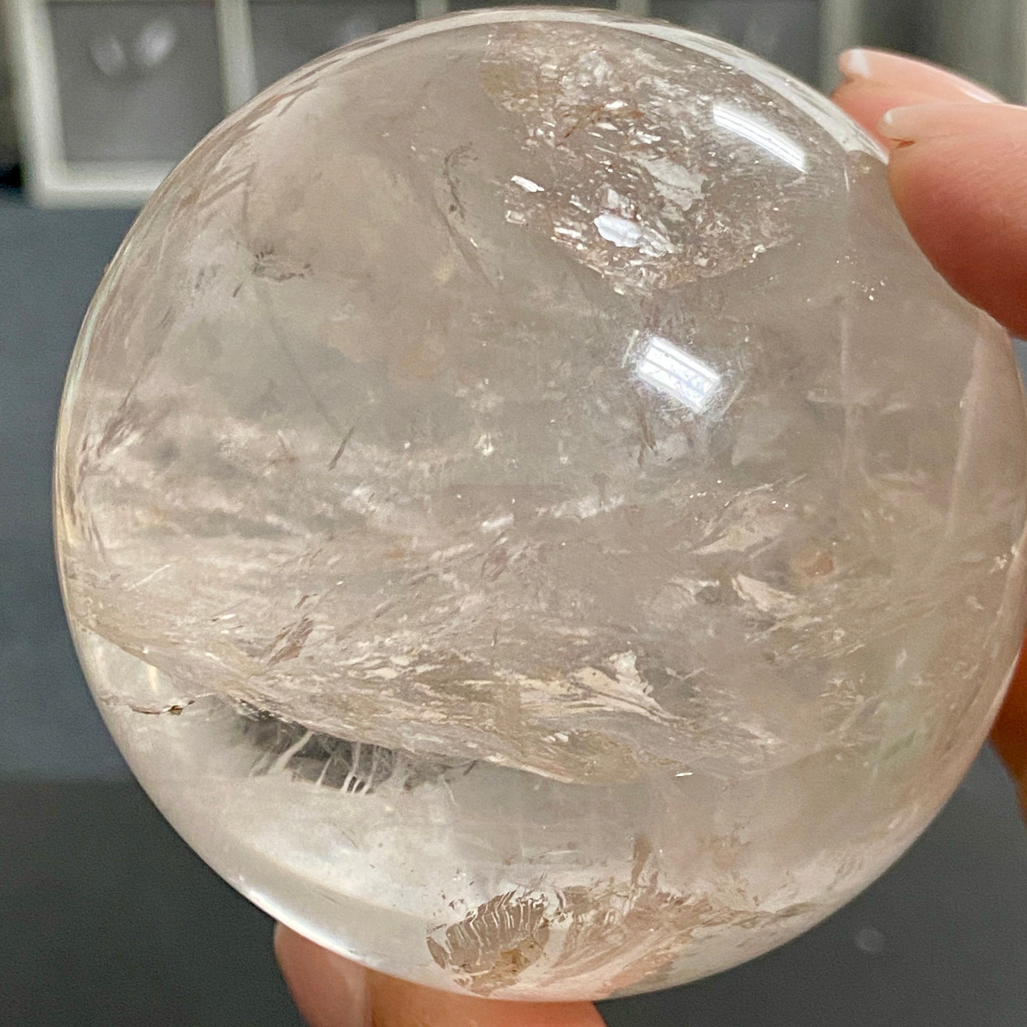 Madagascan Clear Quartz Sphere