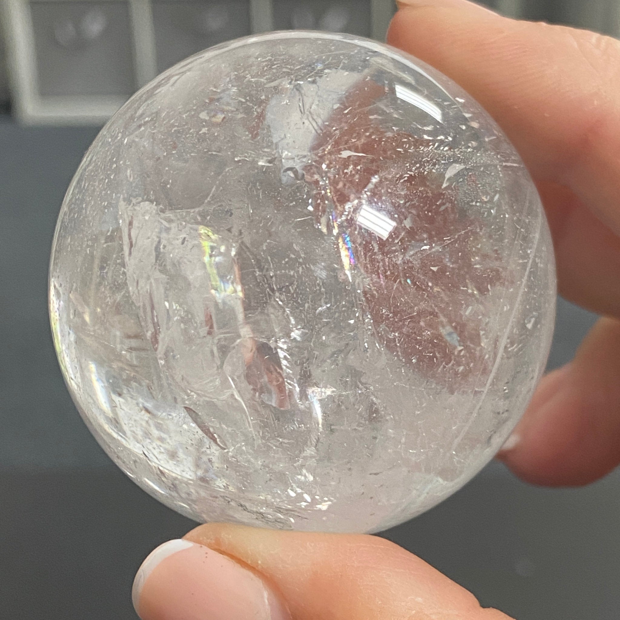 Madagascan Clear Quartz Sphere