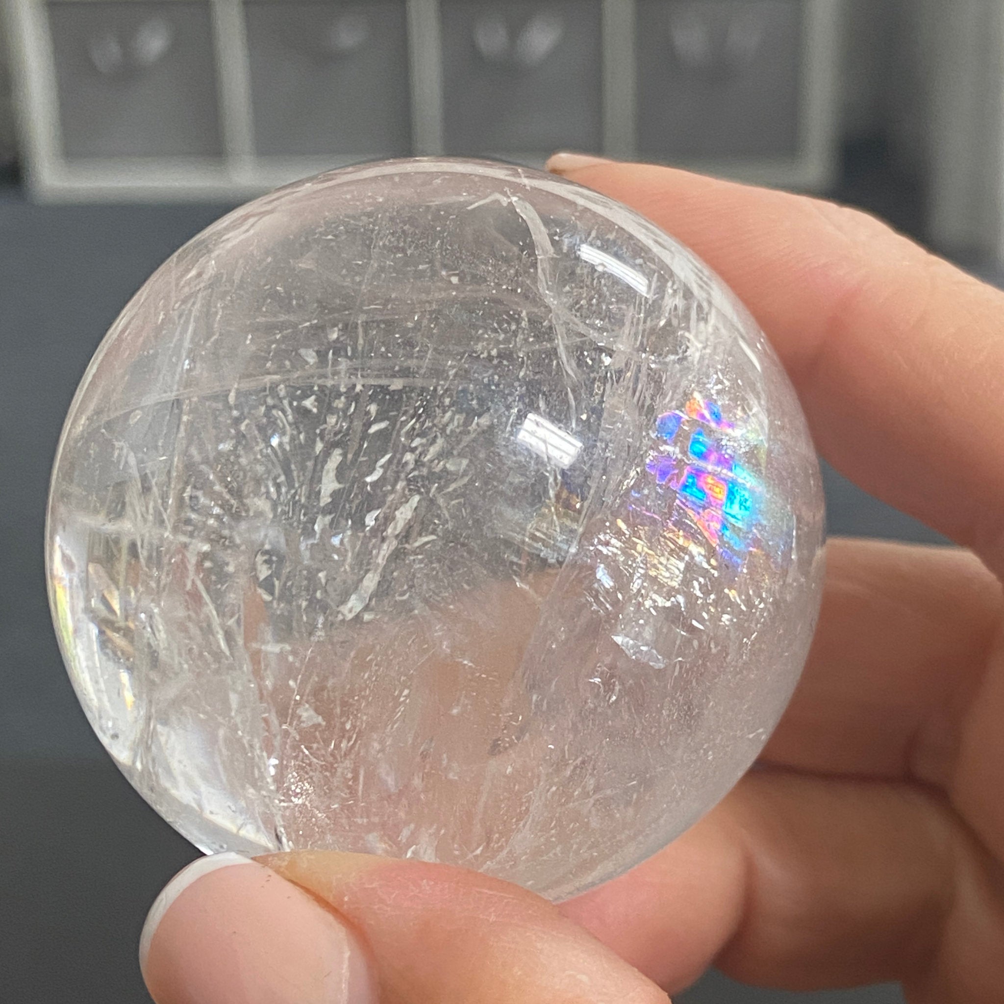 Madagascan Clear Quartz Sphere