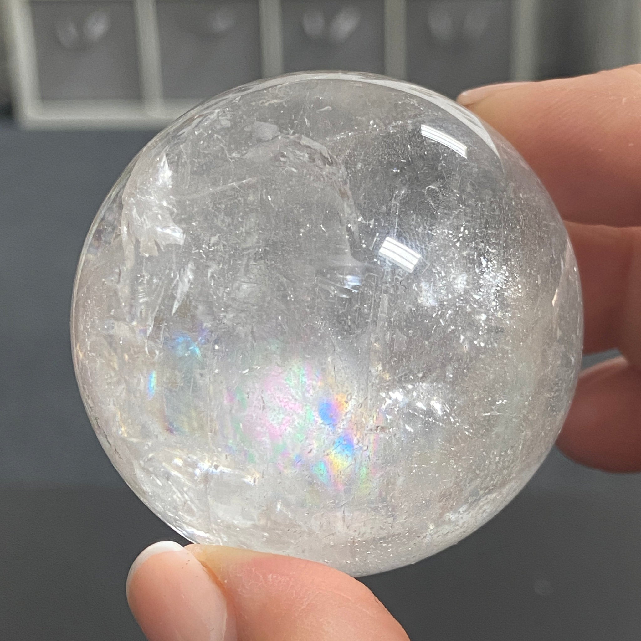 Madagascan Clear Quartz Sphere