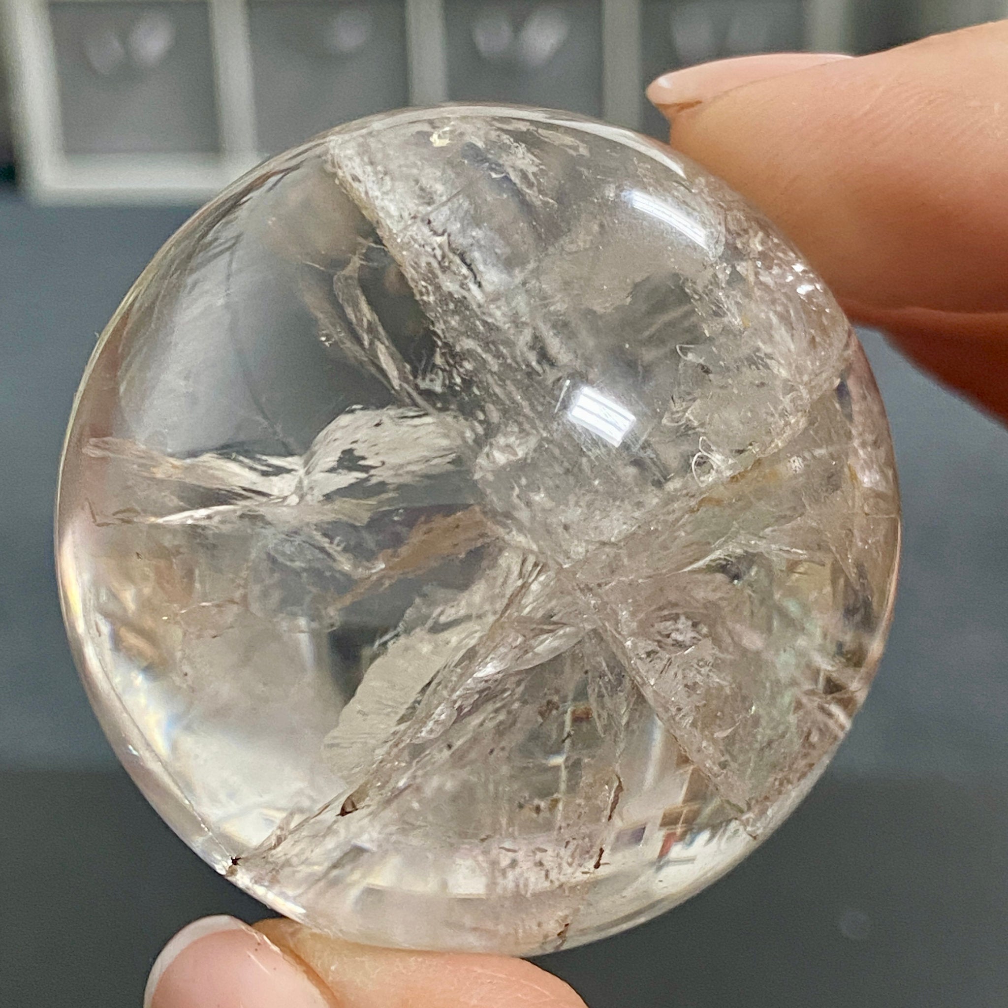 Madagascan Clear Quartz Sphere