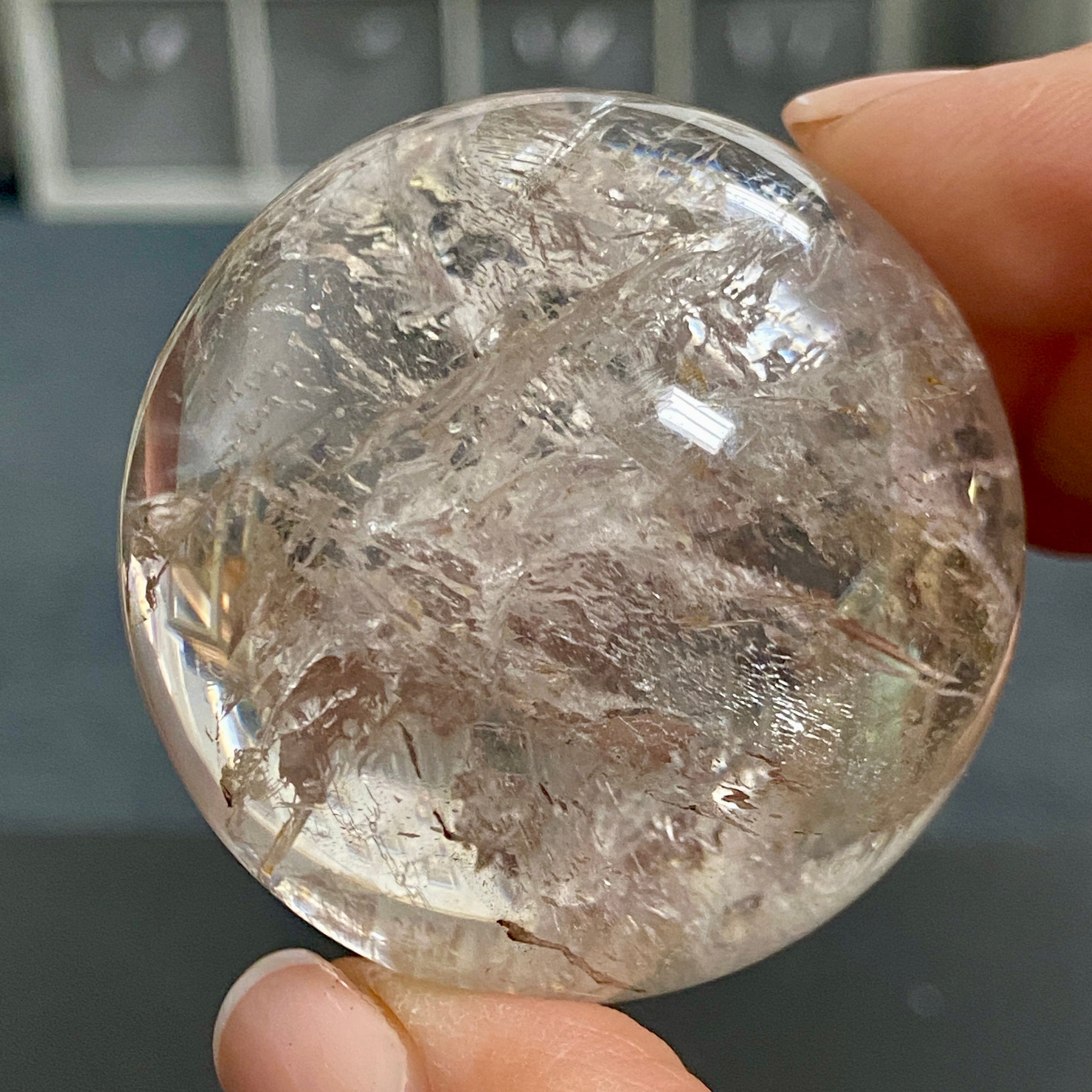 Madagascan Clear Quartz Sphere