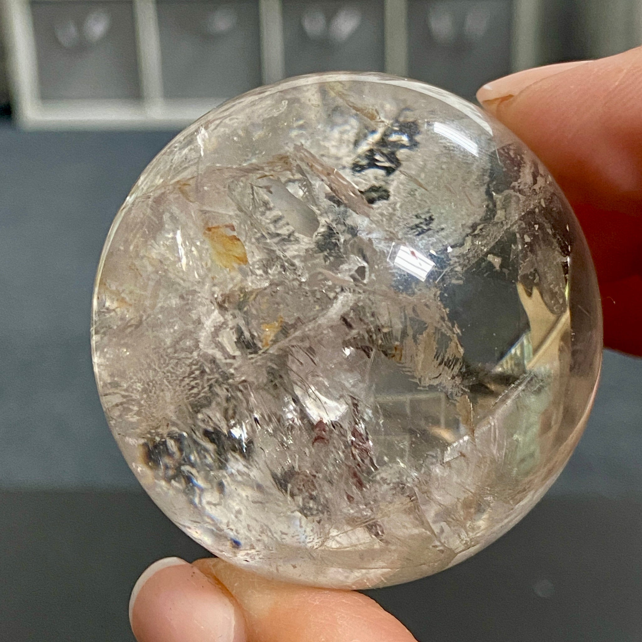 Madagascan Clear Quartz Sphere