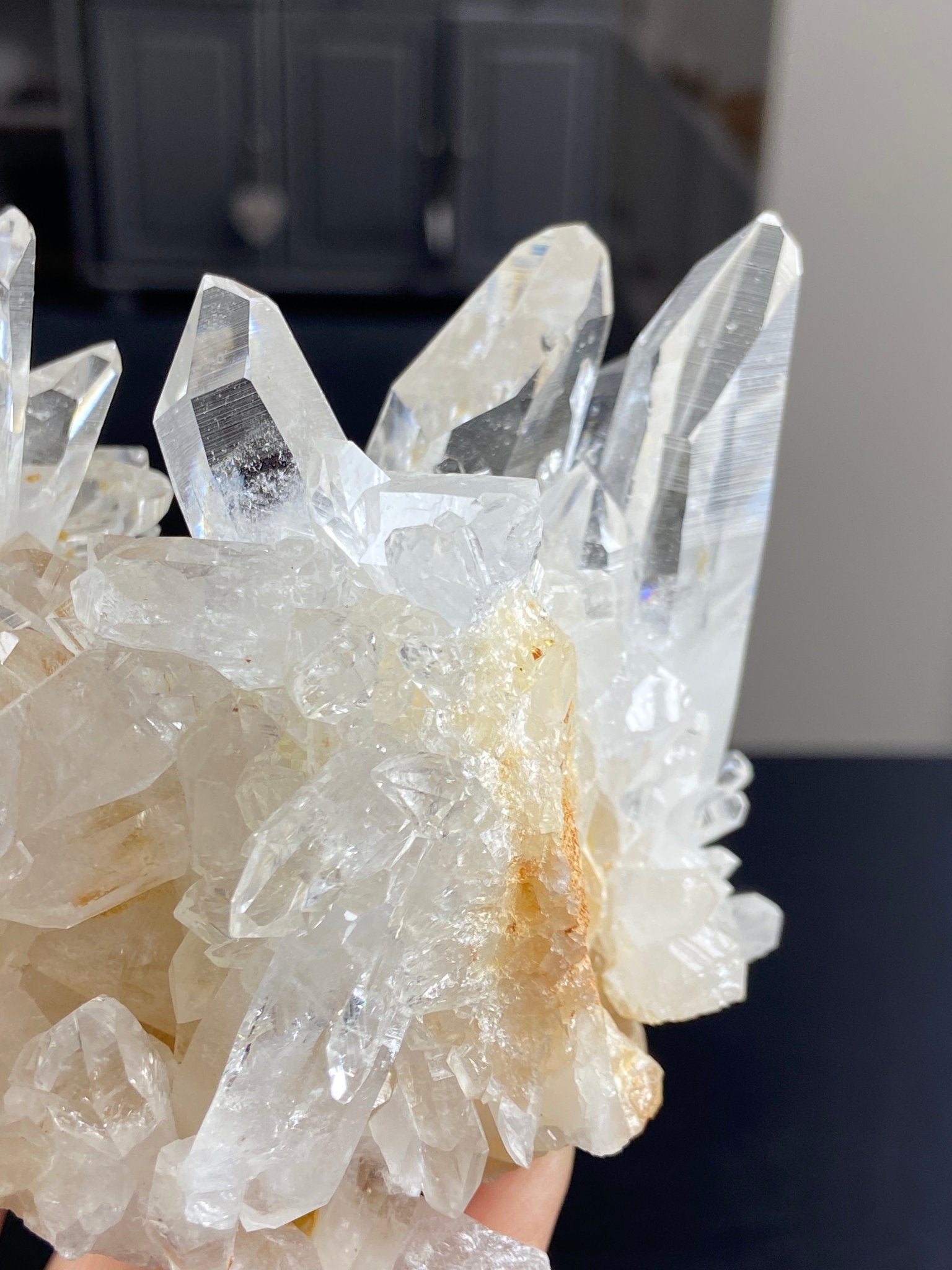 Lemurian Light Quartz Cluster – Colombia
