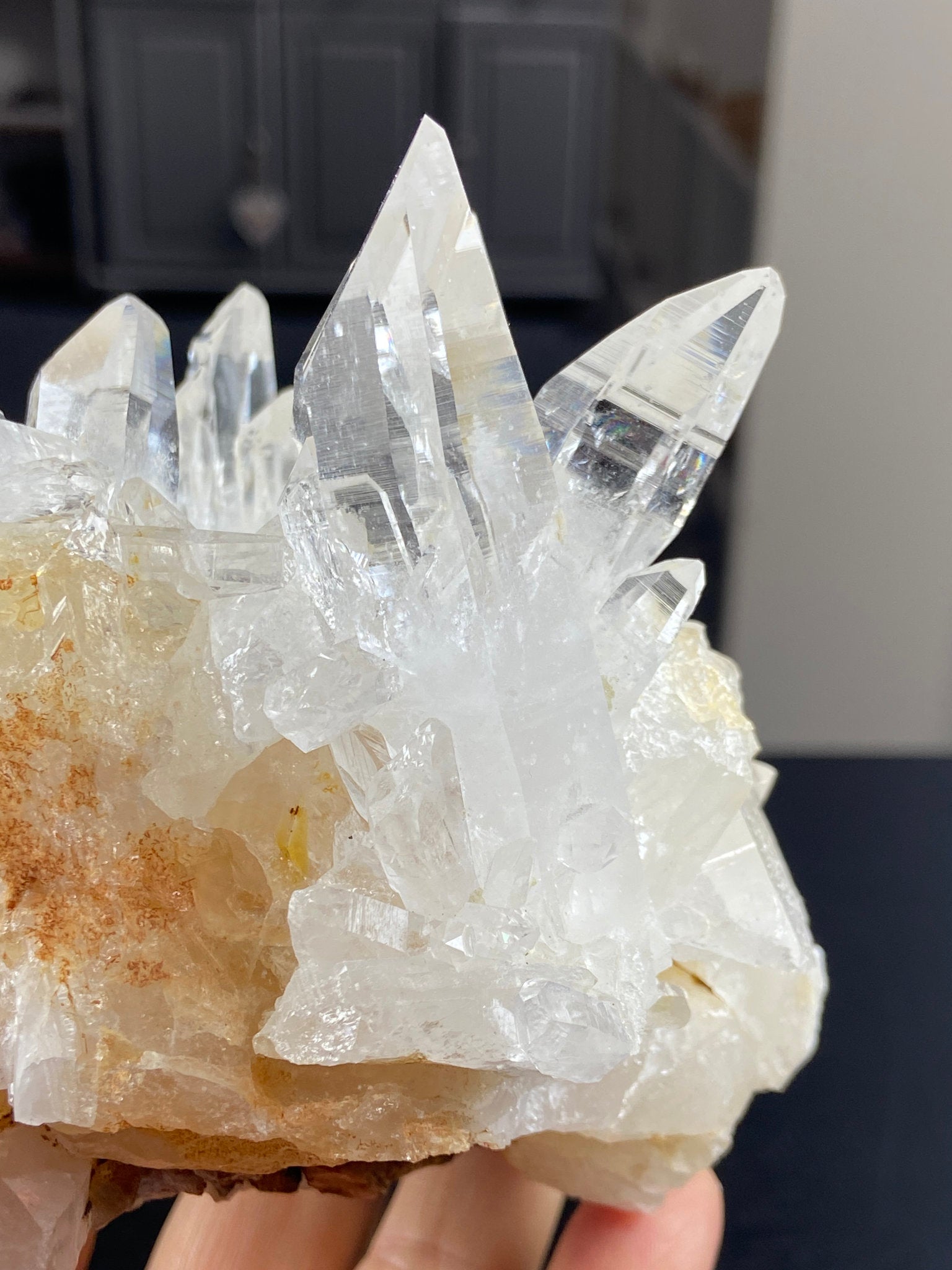 Lemurian Light Quartz Cluster – Colombia