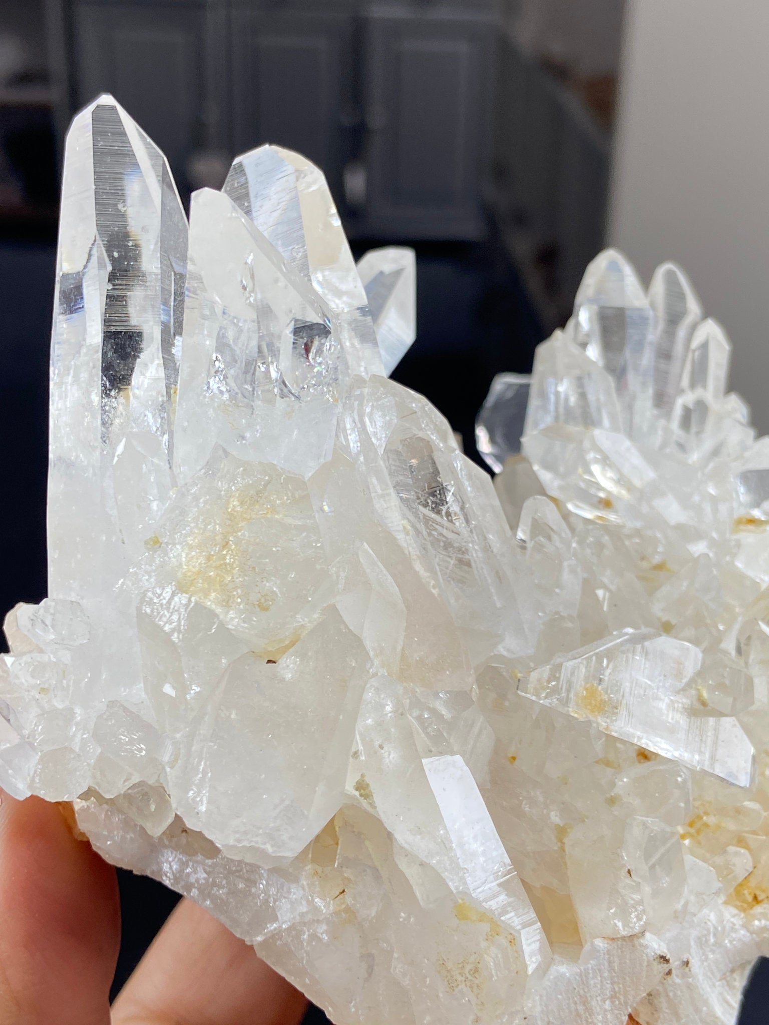 Lemurian Light Quartz Cluster – Colombia