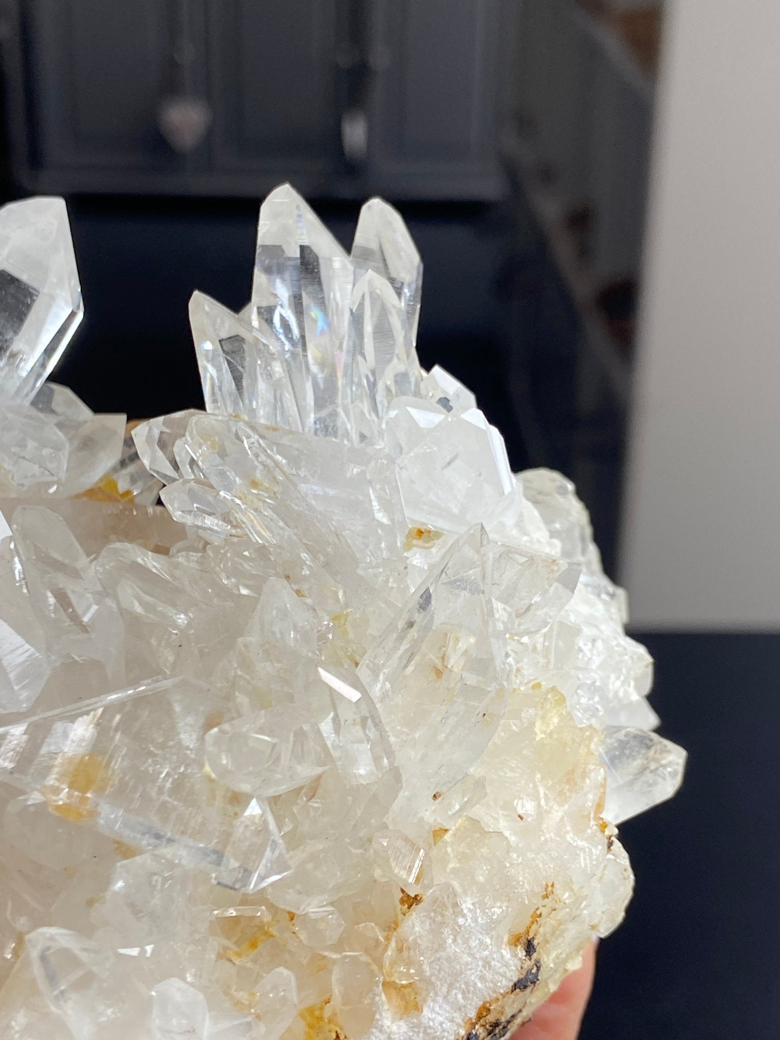 Lemurian Light Quartz Cluster – Colombia