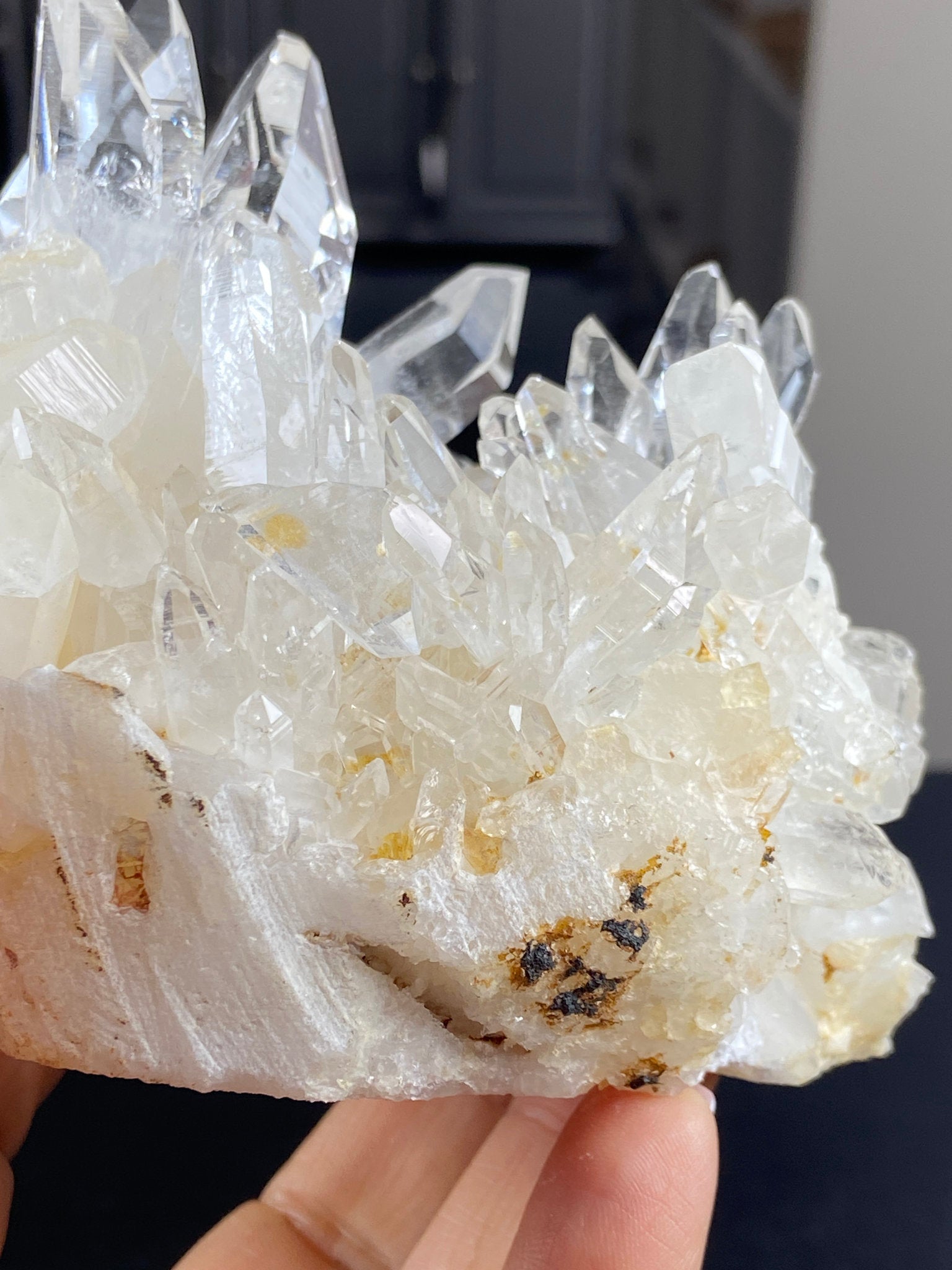 Lemurian Light Quartz Cluster – Colombia