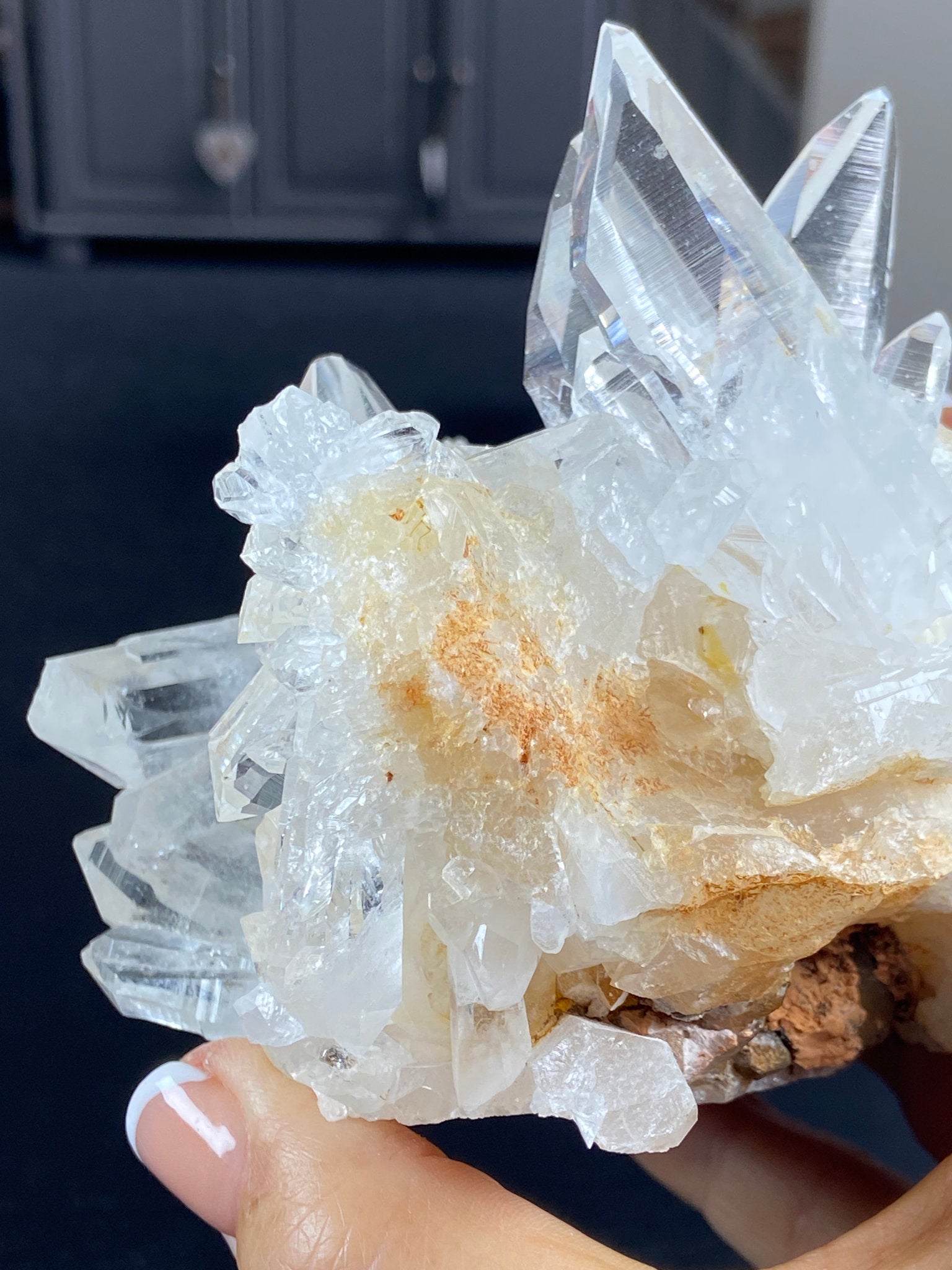 Lemurian Light Quartz Cluster – Colombia