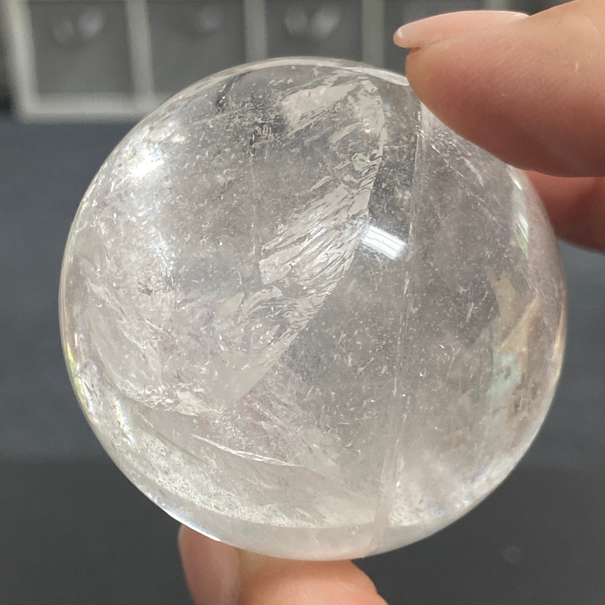Madagascan Clear Quartz Sphere