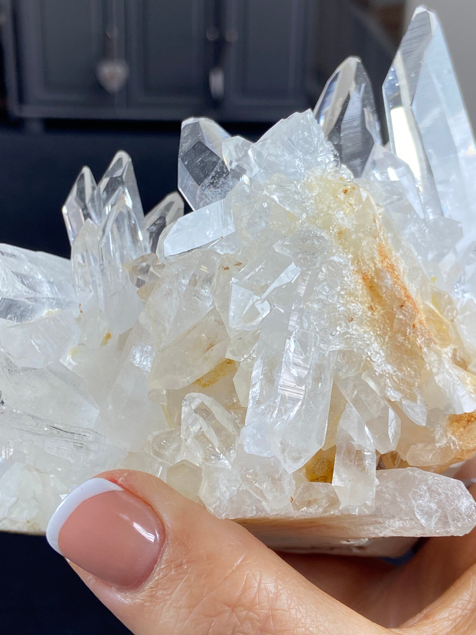 Lemurian Light Quartz Cluster – Colombia