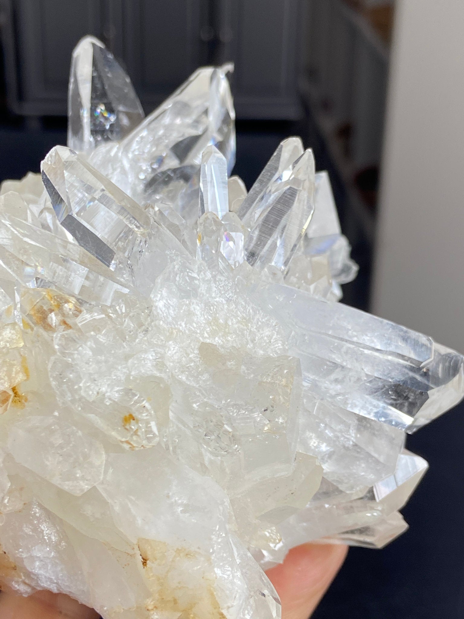 Lemurian Light Quartz Cluster – Colombia