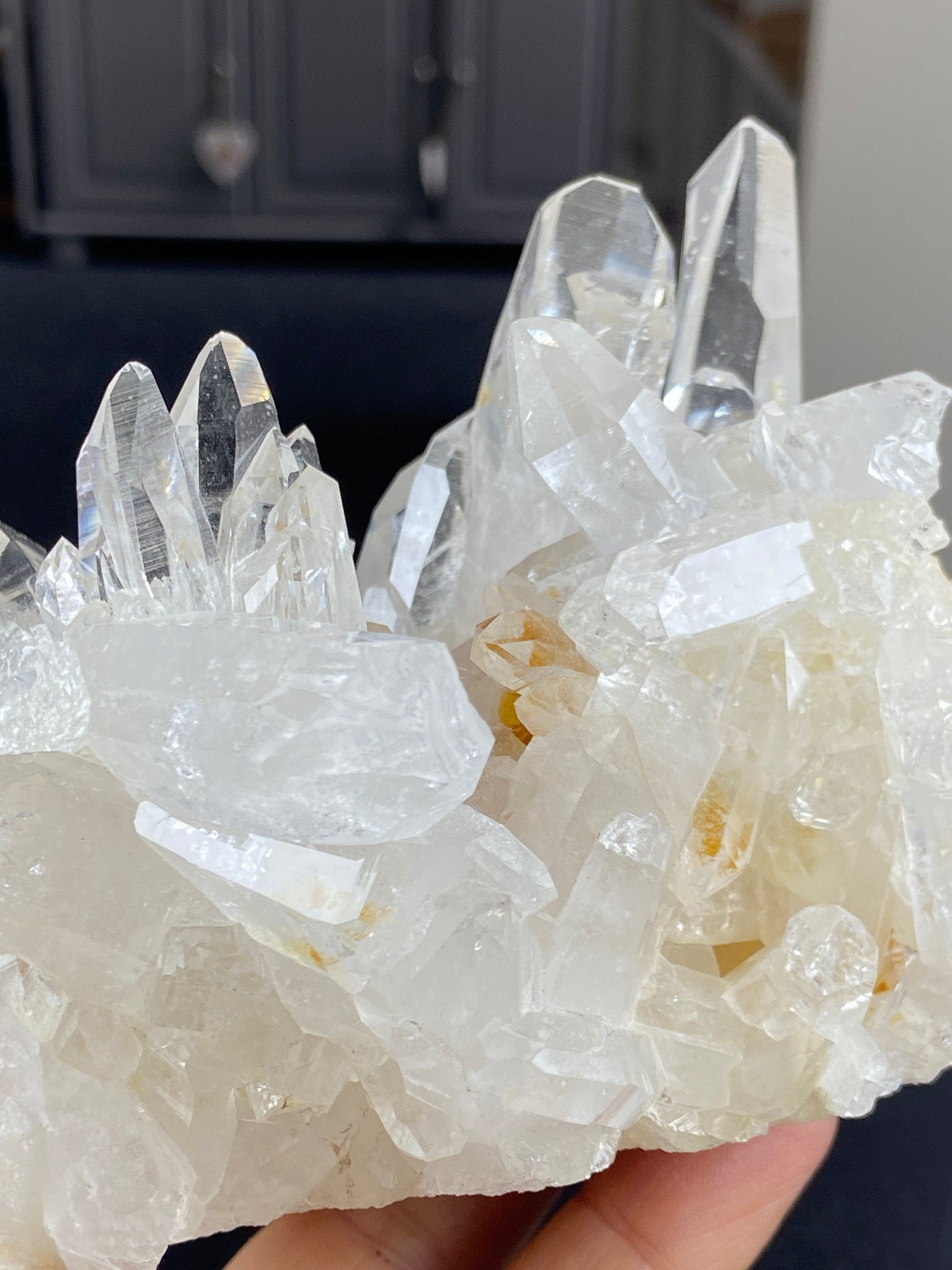 Lemurian Light Quartz Cluster – Colombia
