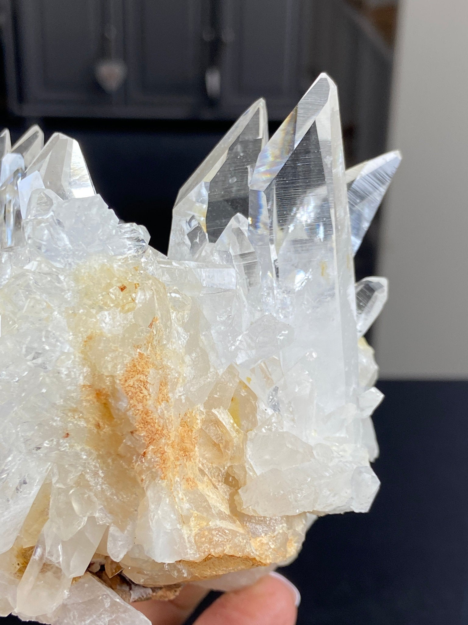 Lemurian Light Quartz Cluster – Colombia
