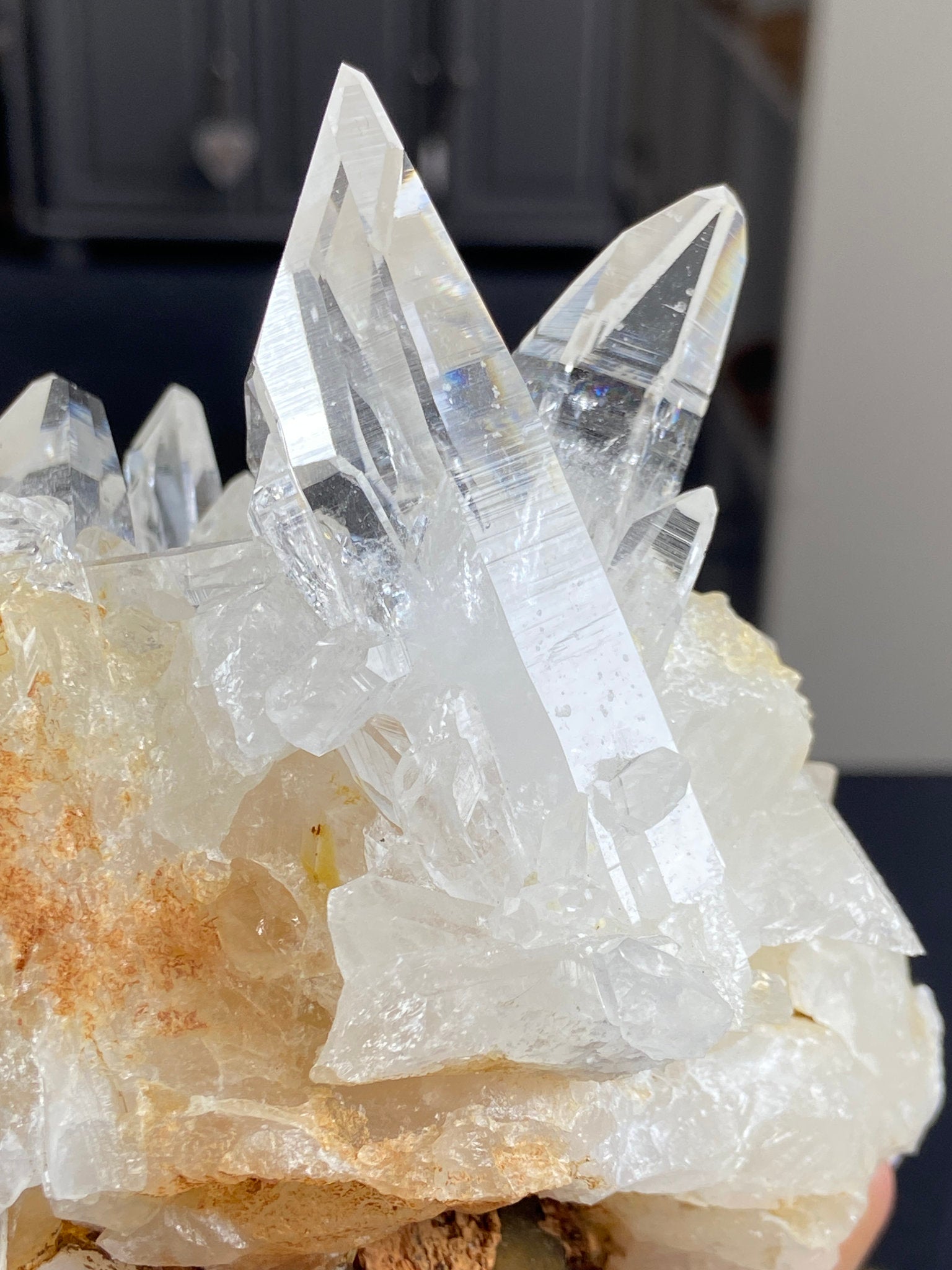 Lemurian Light Quartz Cluster – Colombia