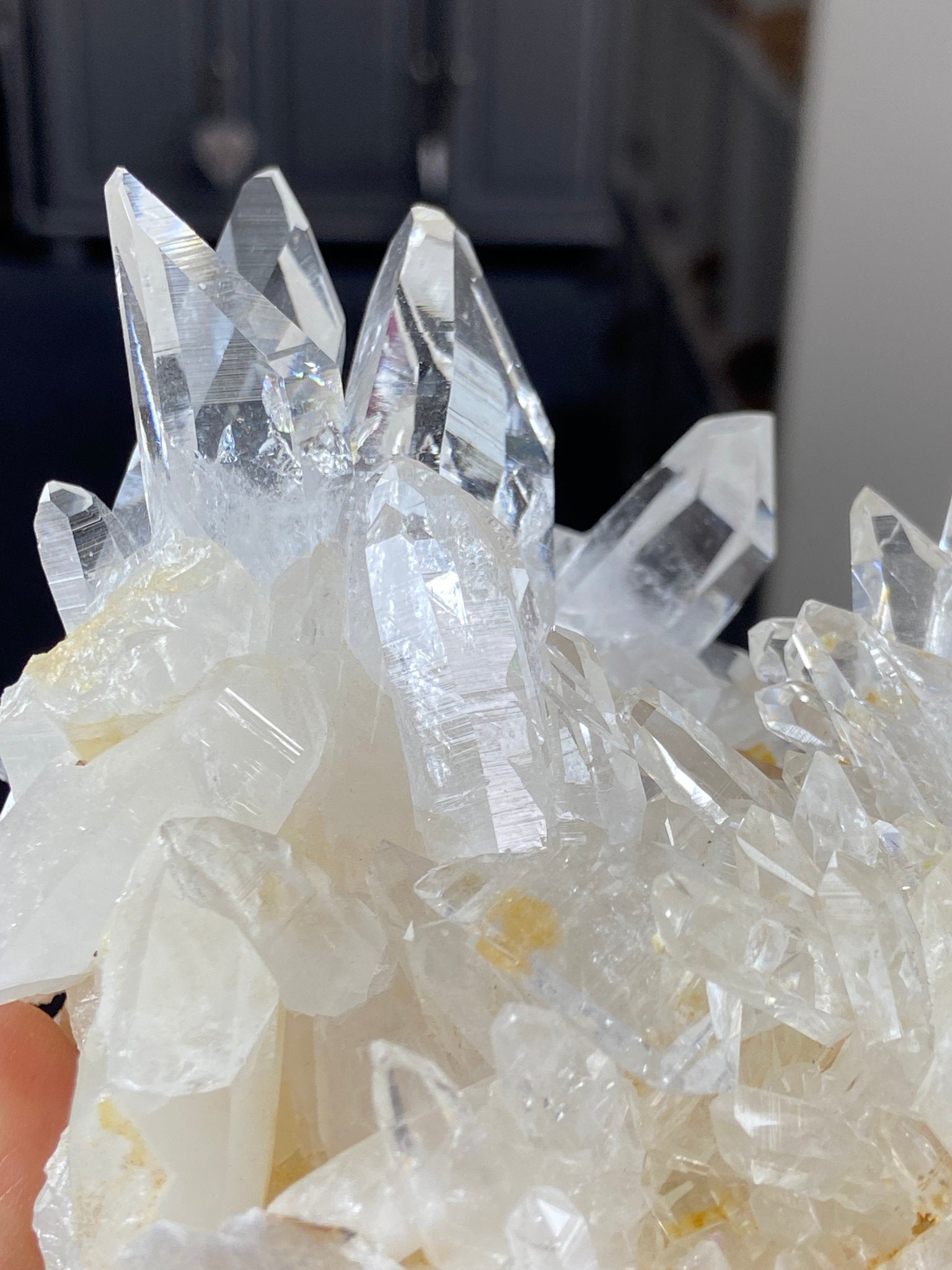 Lemurian Light Quartz Cluster – Colombia