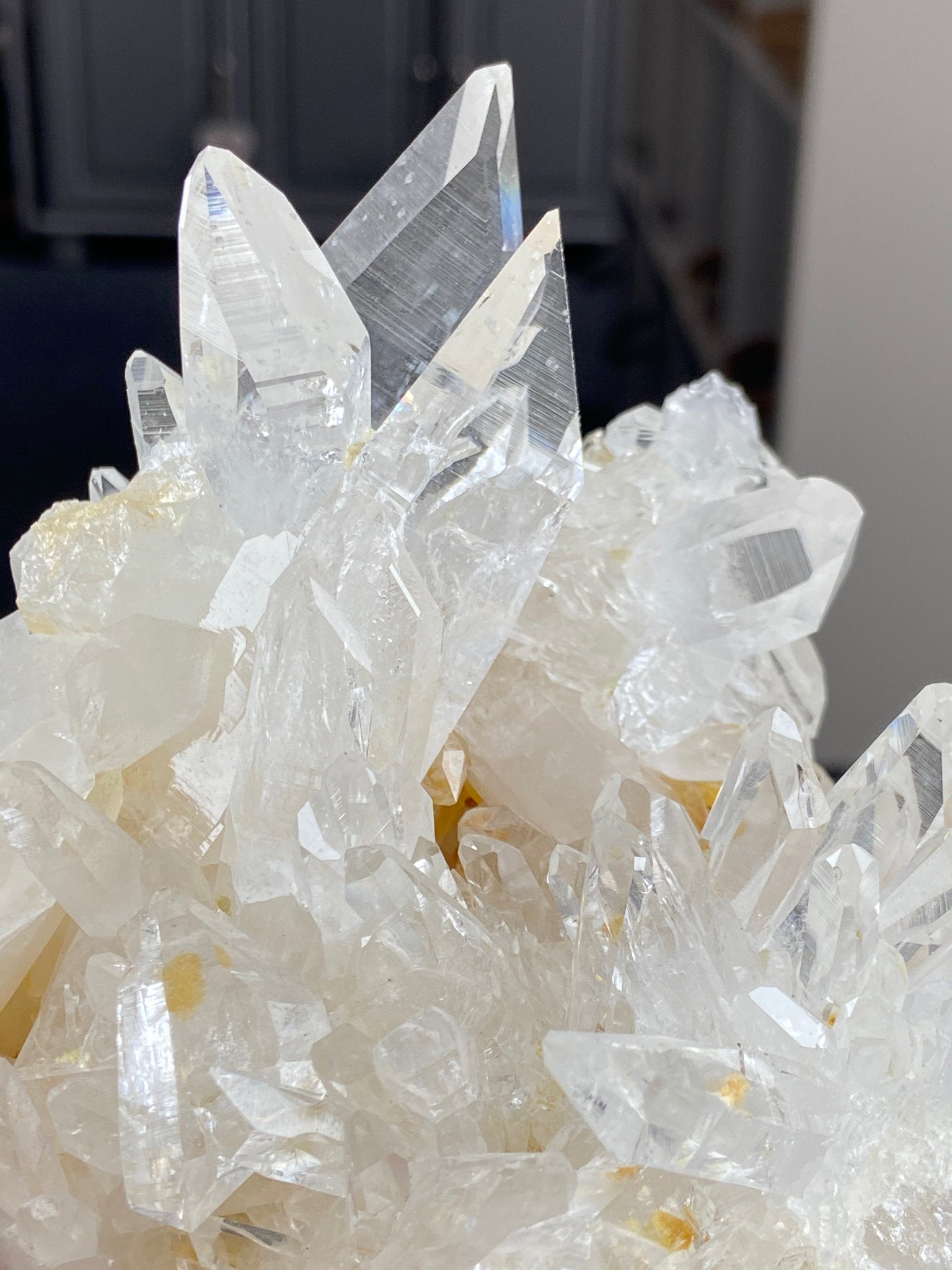 Lemurian Light Quartz Cluster – Colombia