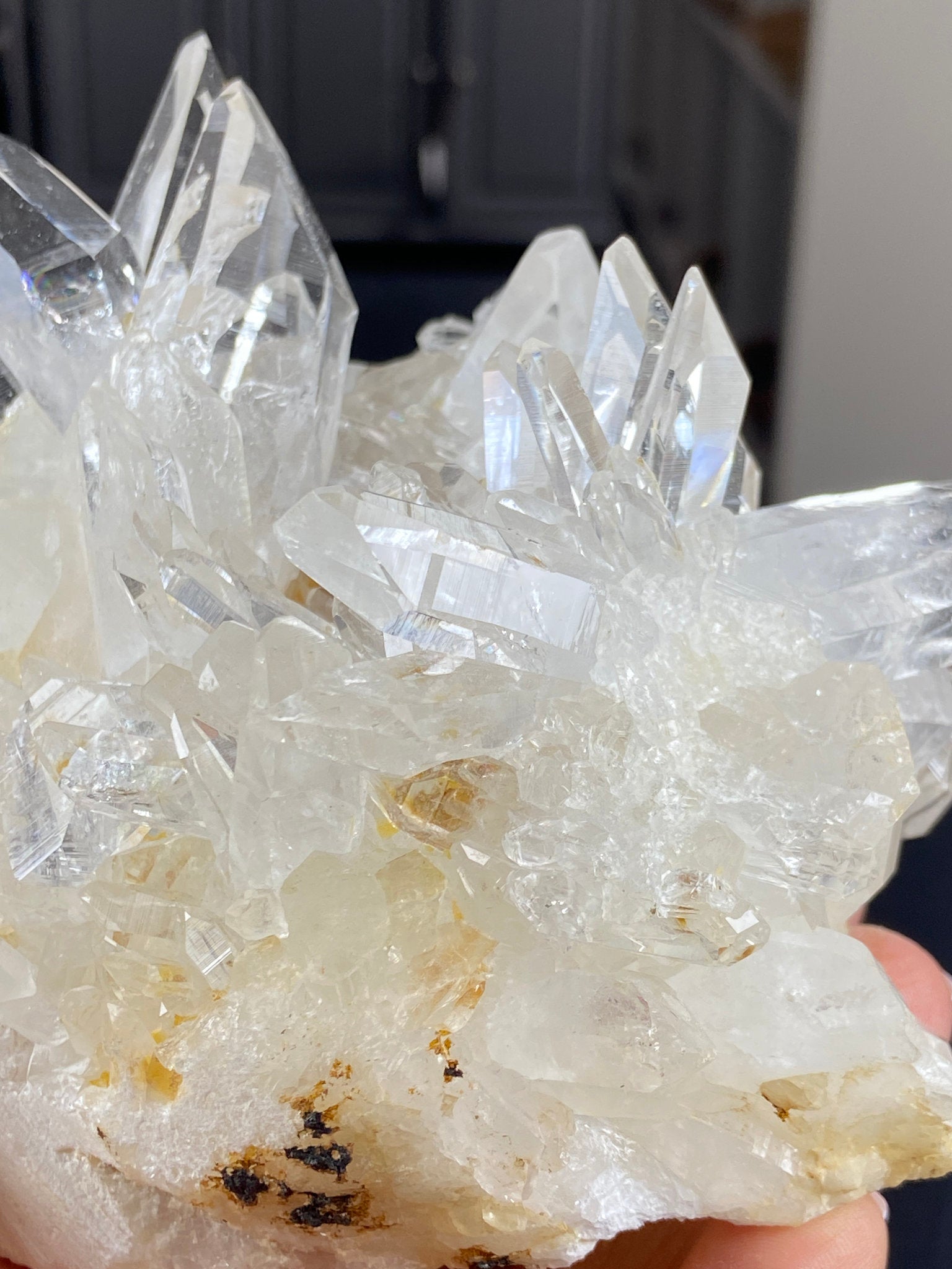 Lemurian Light Quartz Cluster – Colombia