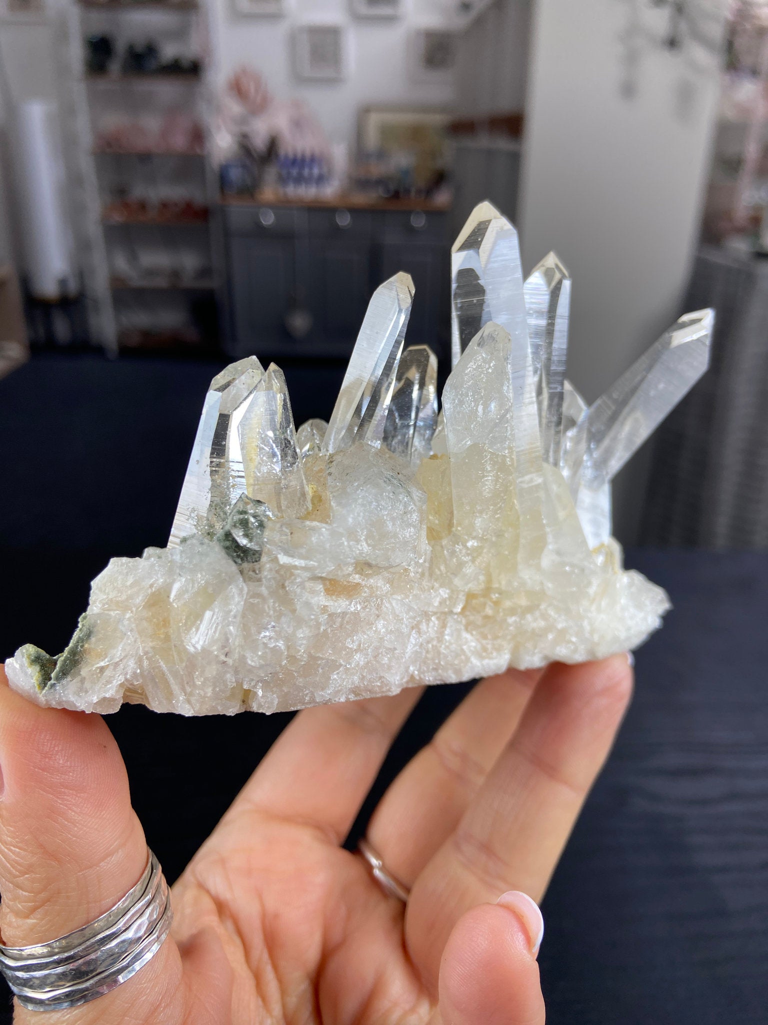 Lemurian Light Quartz Cluster – Colombia