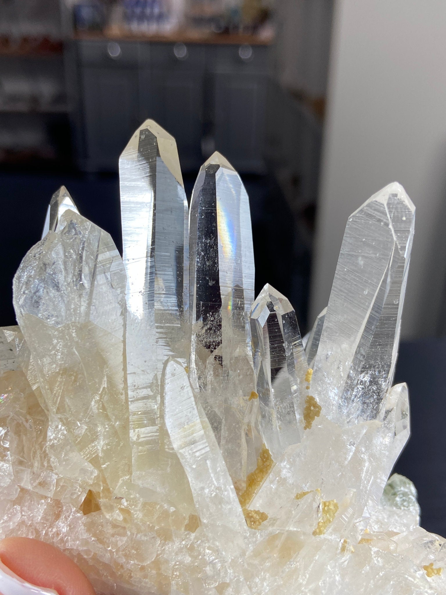 Lemurian Light Quartz Cluster – Colombia