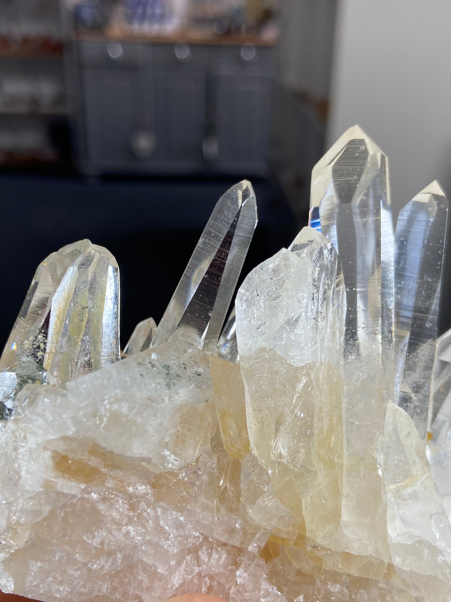 Lemurian Light Quartz Cluster – Colombia