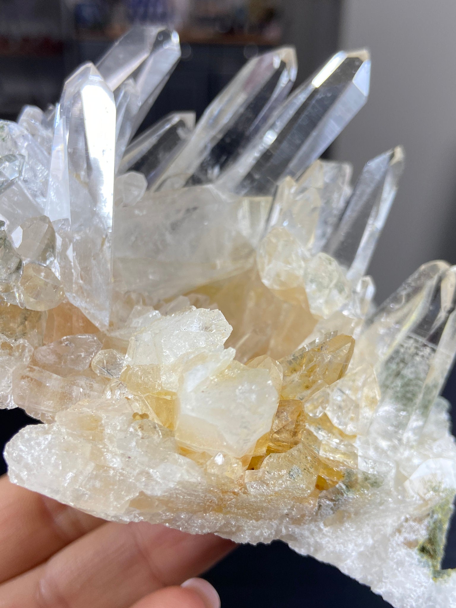 Lemurian Light Quartz Cluster – Colombia