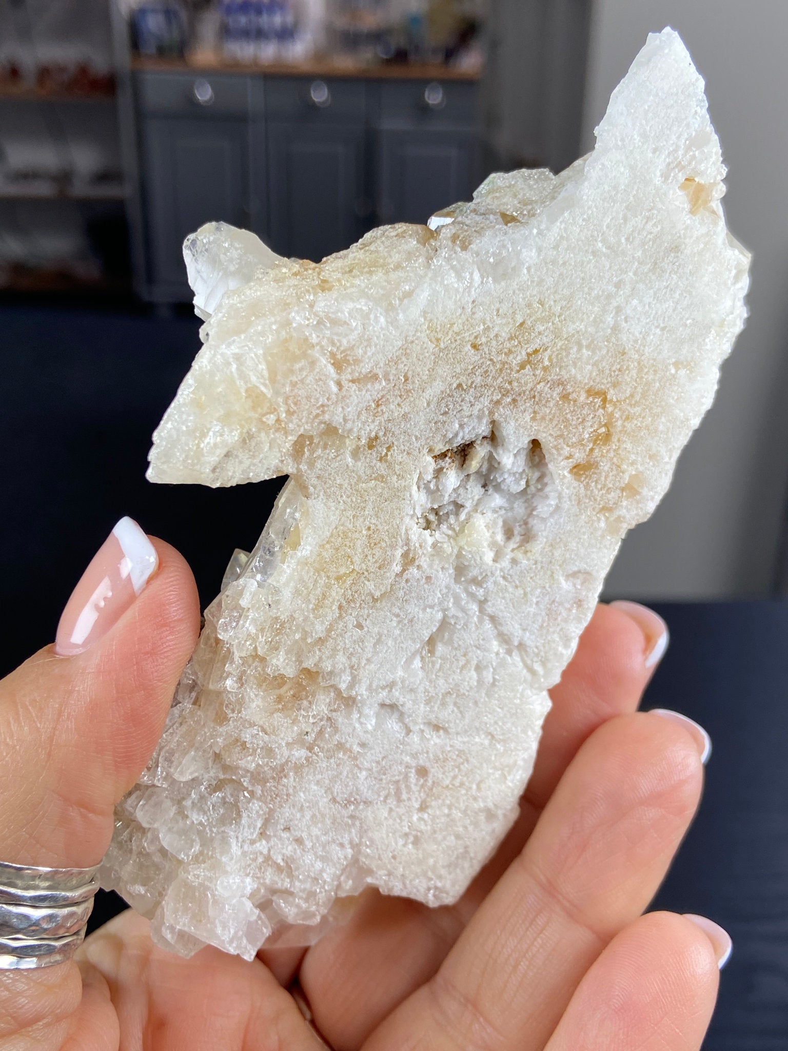 Lemurian Light Quartz Cluster – Colombia