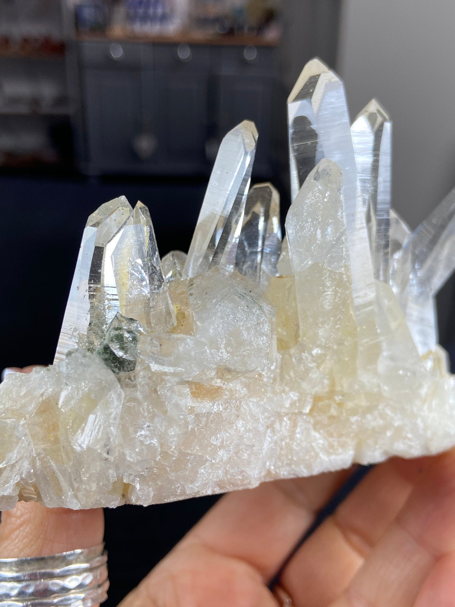 Lemurian Light Quartz Cluster – Colombia